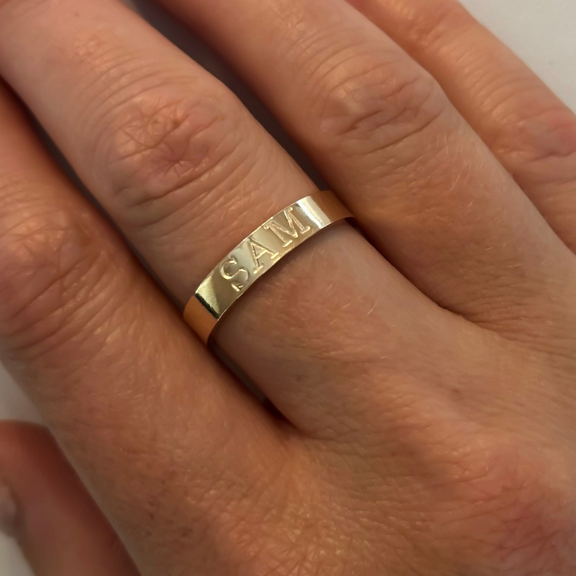 Custom Name Ring GF
