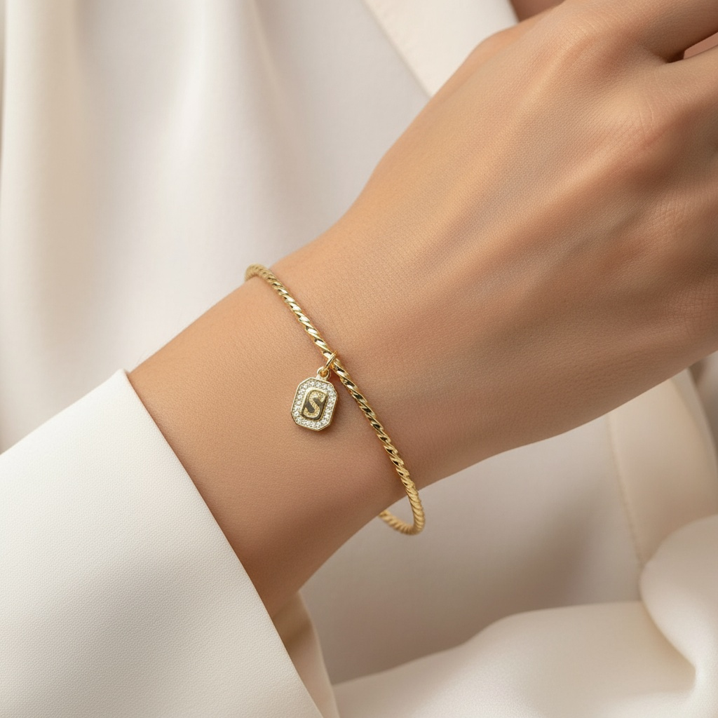 Initial Rope Bangle