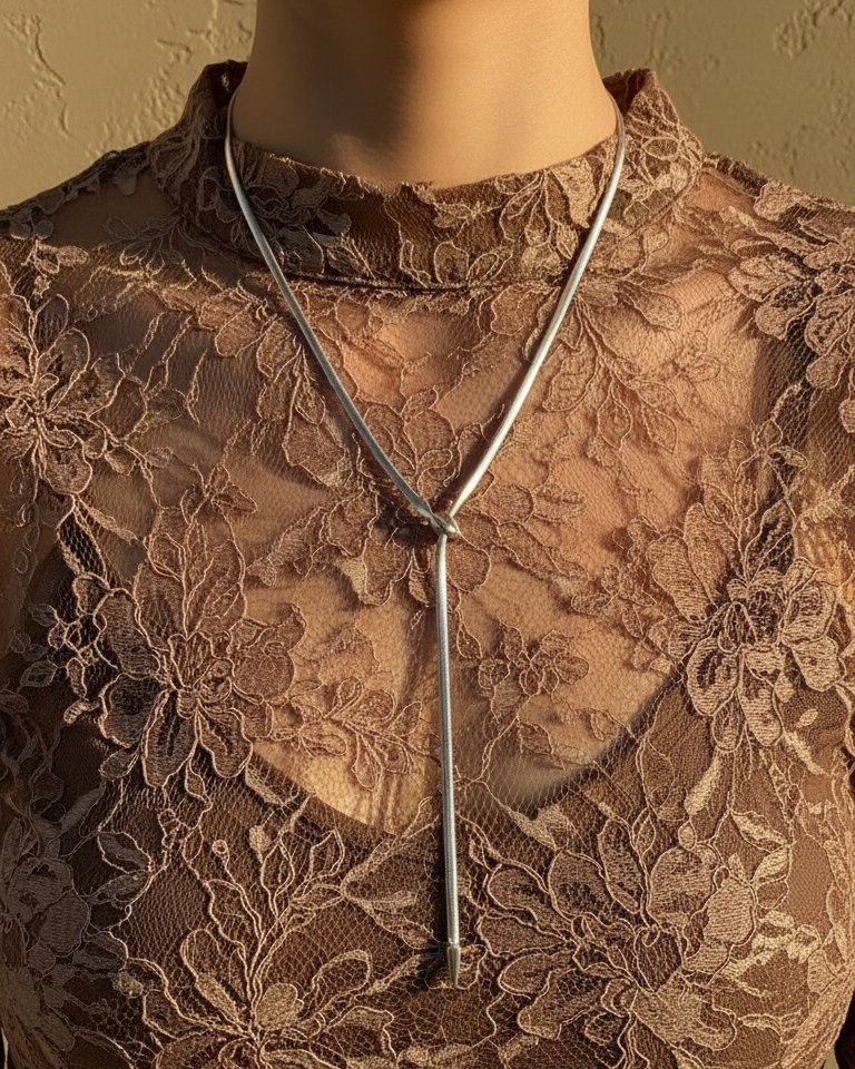 Serpentina Lariat Necklace