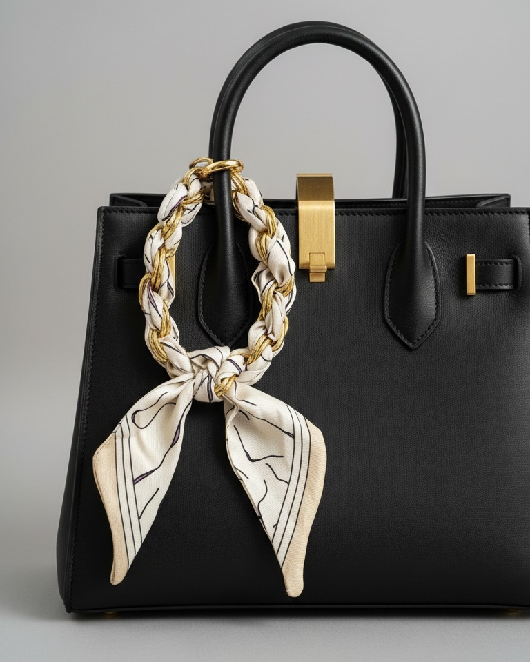 Milano Silk Bag Charm