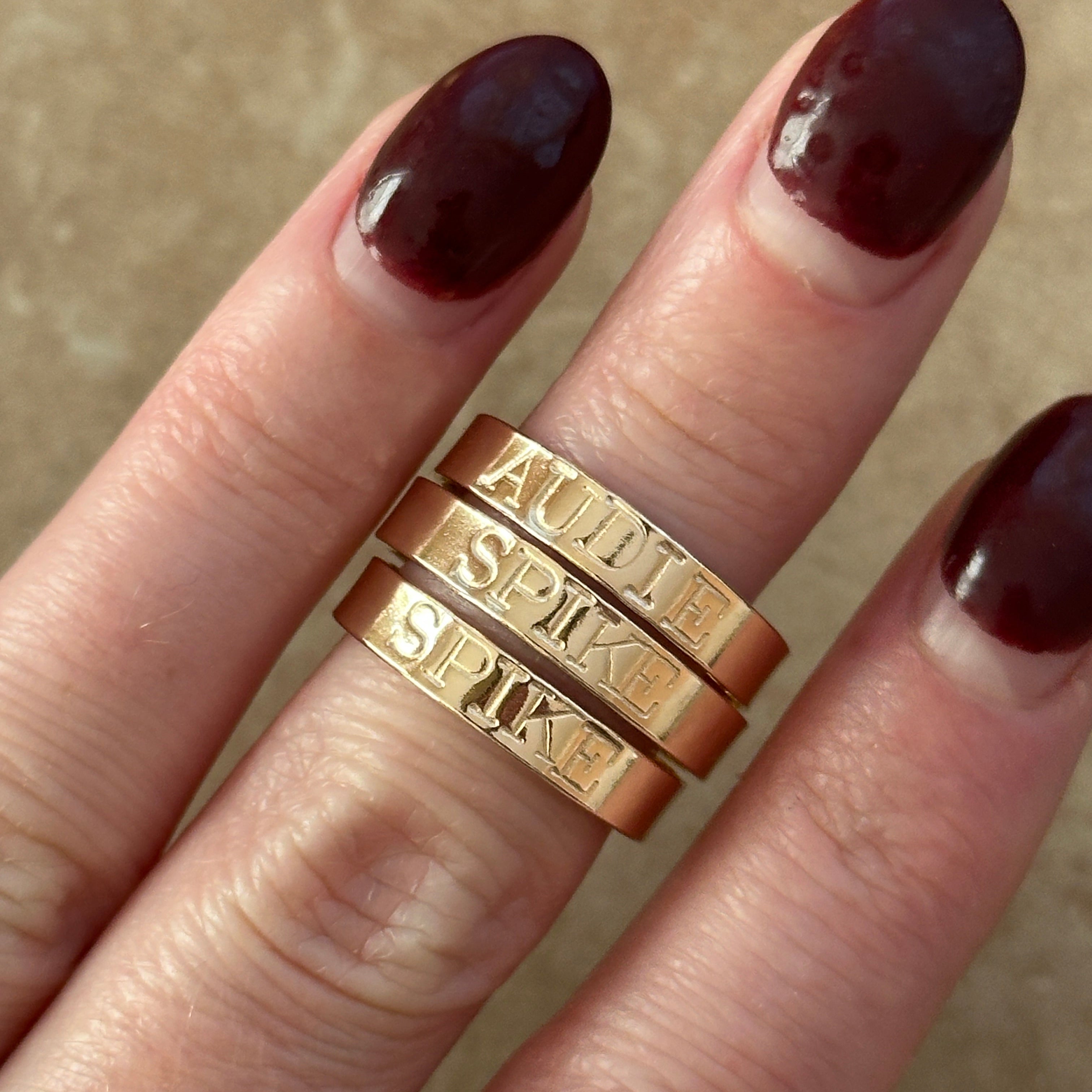 Custom Name Ring GF