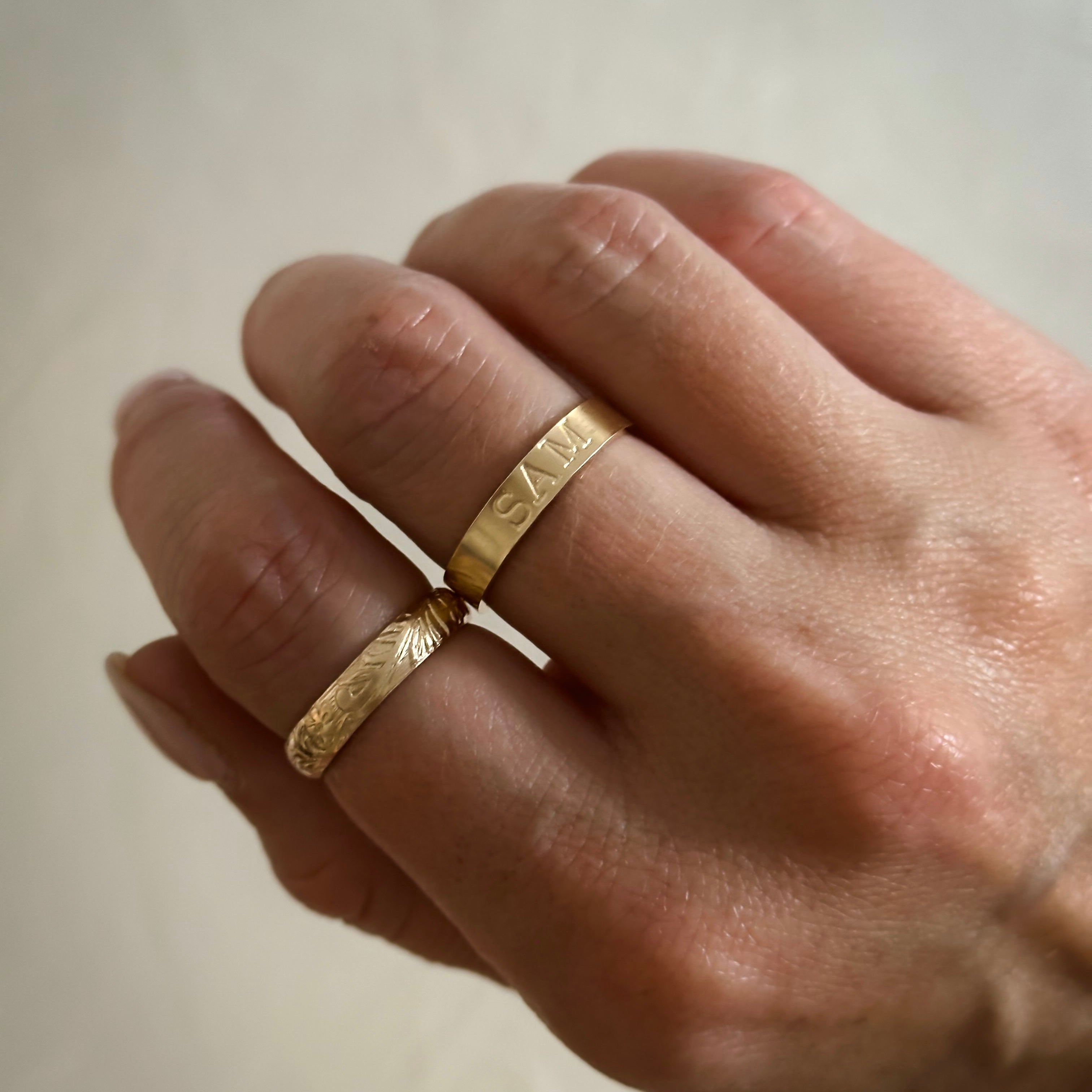 Custom Name Ring GF