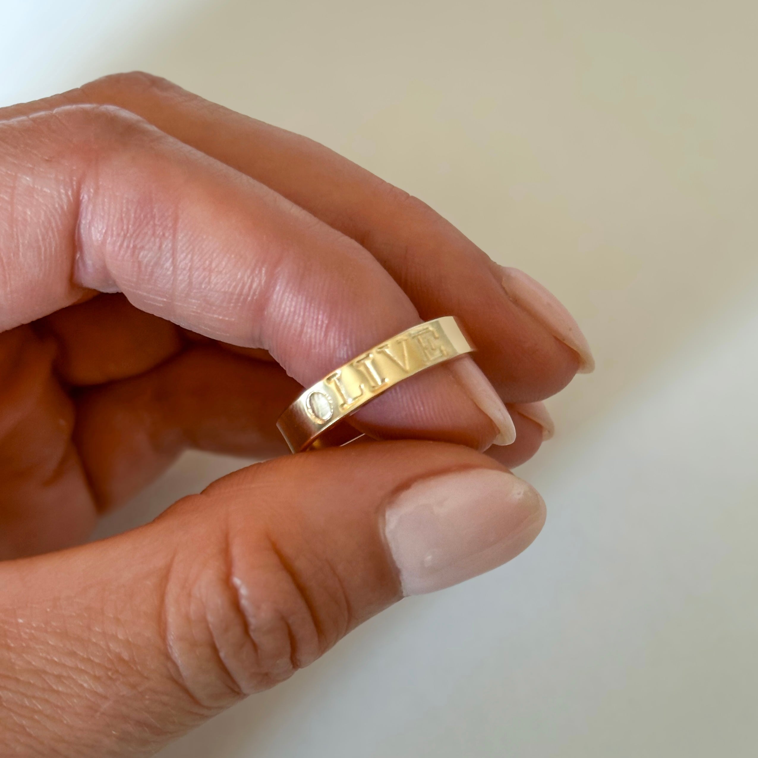 Custom Name Ring GF