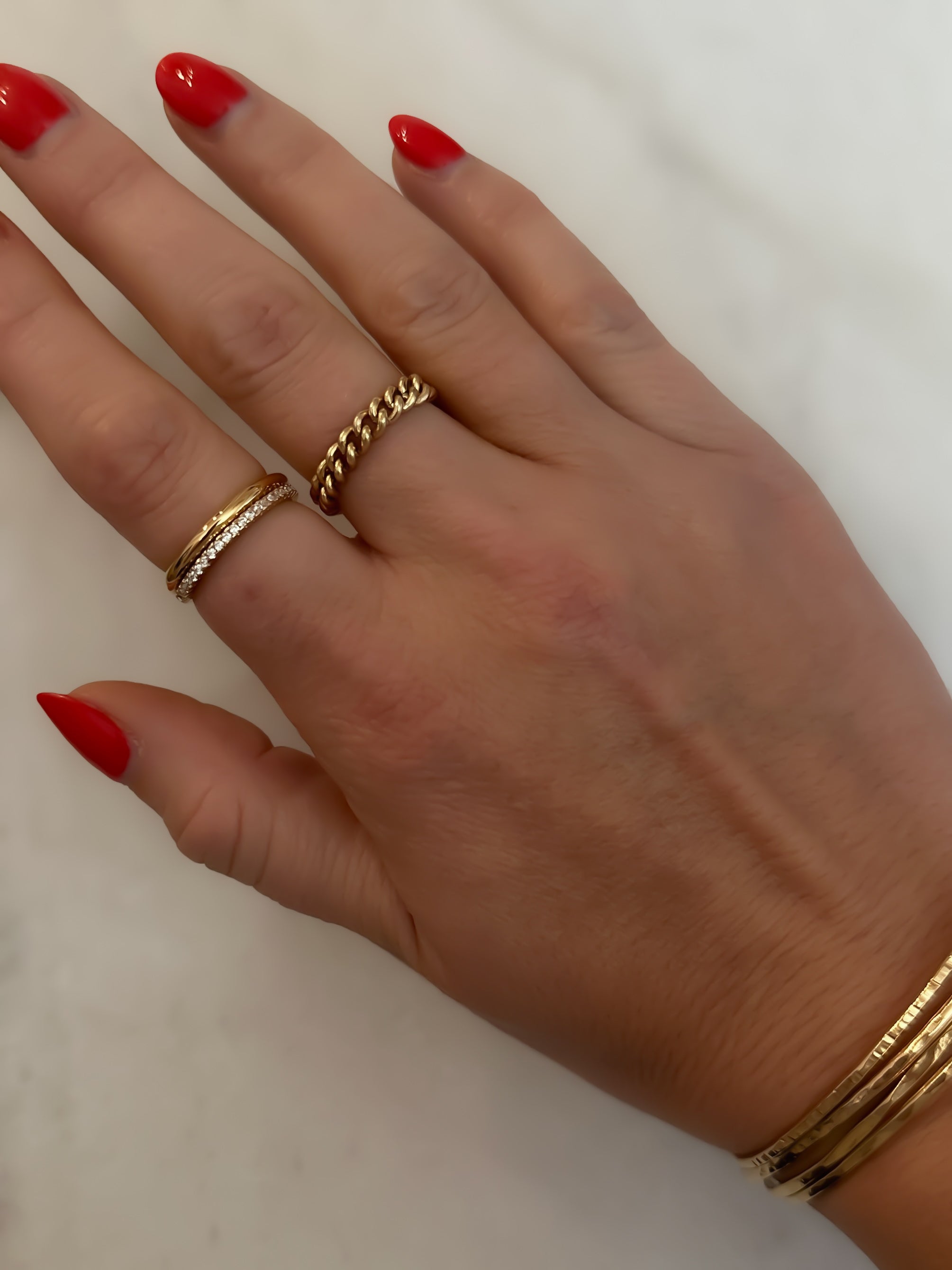 Smooth Stacker Ring