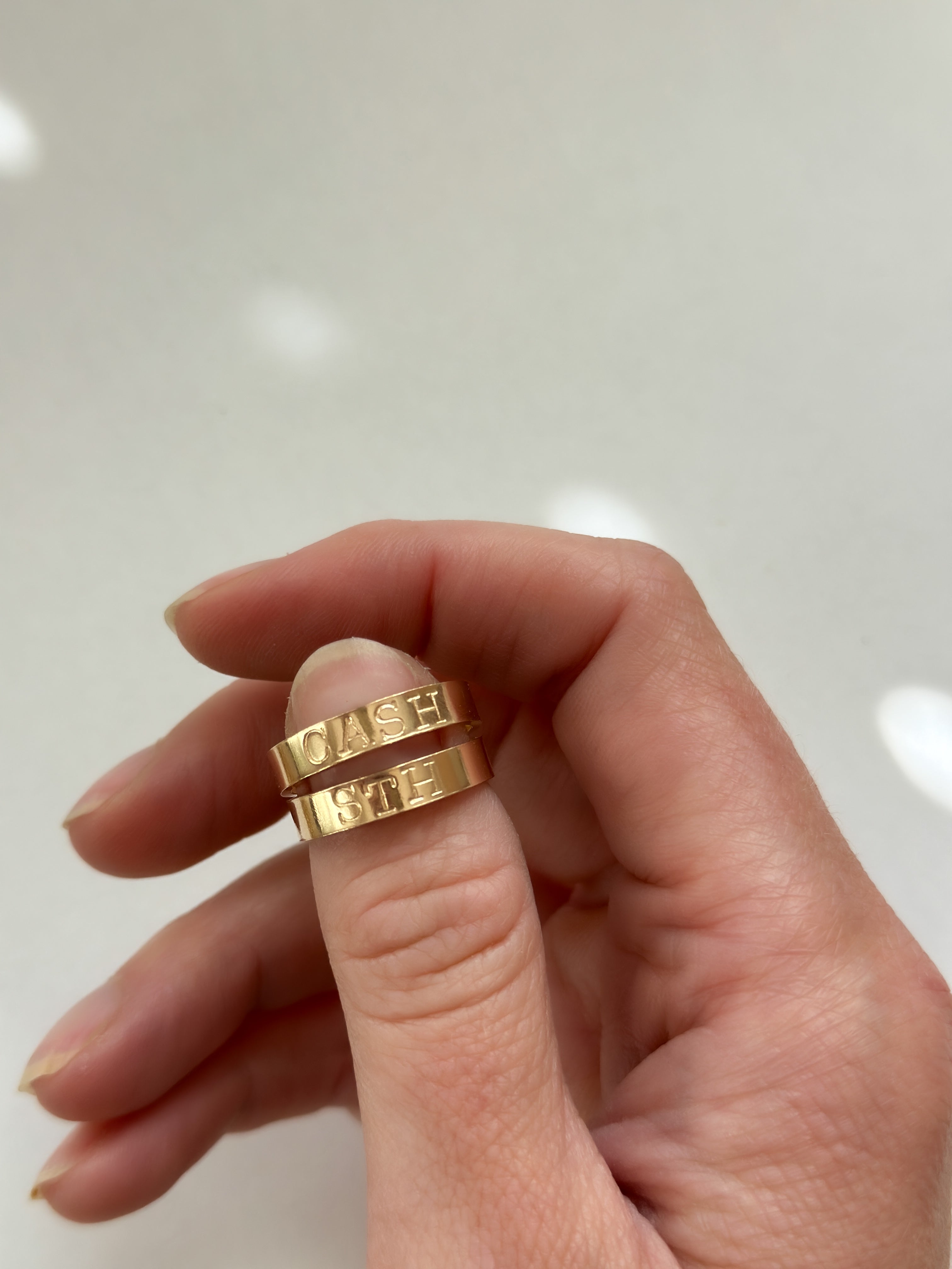 Custom Name Ring GF