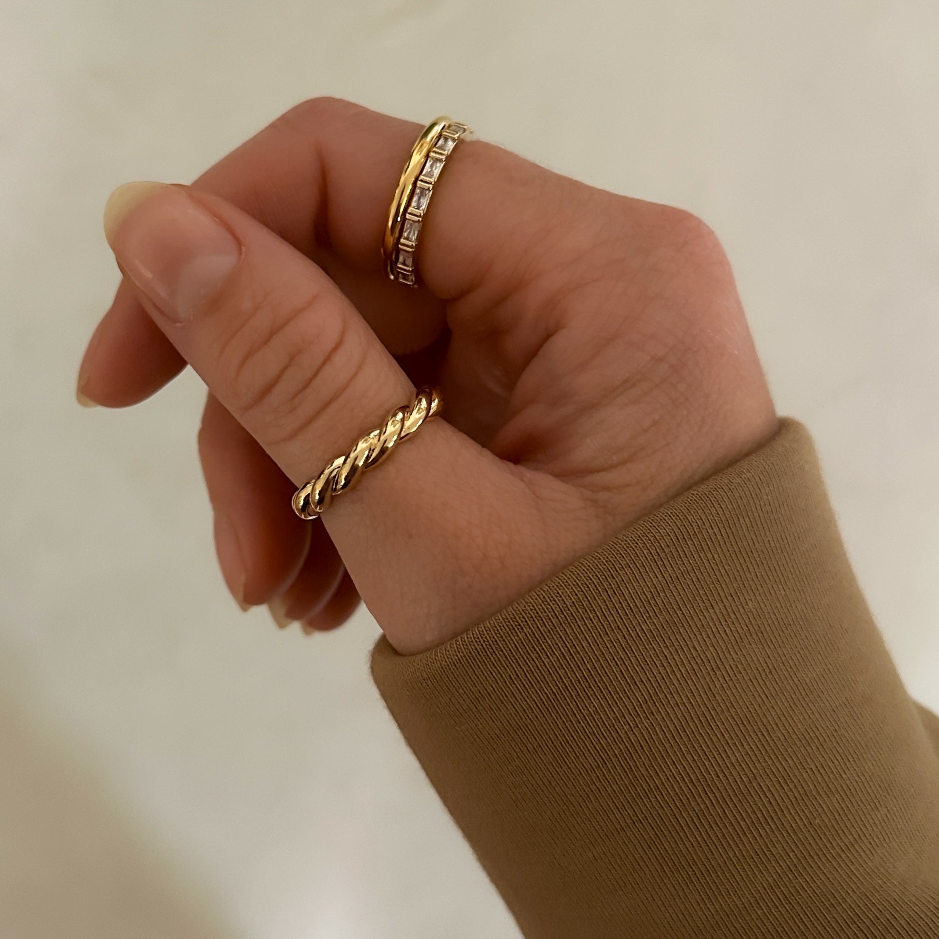 Bold Twist Ring