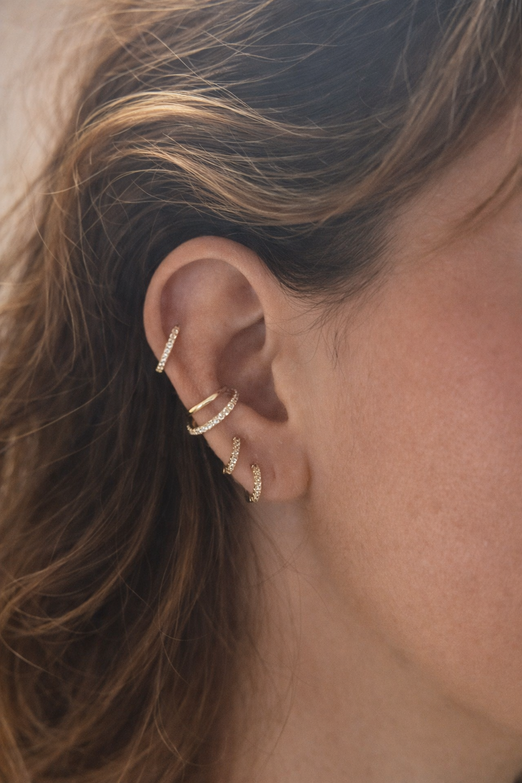 Double Layered Gold Ear Cuff (No Piercing Needed)