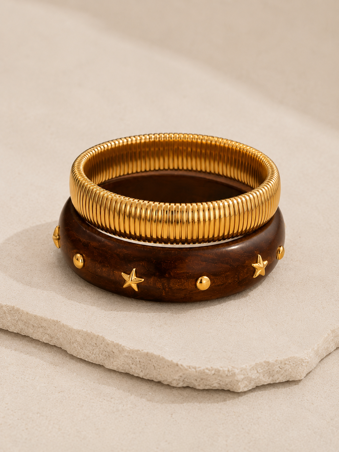 Star Studded Bangle Set