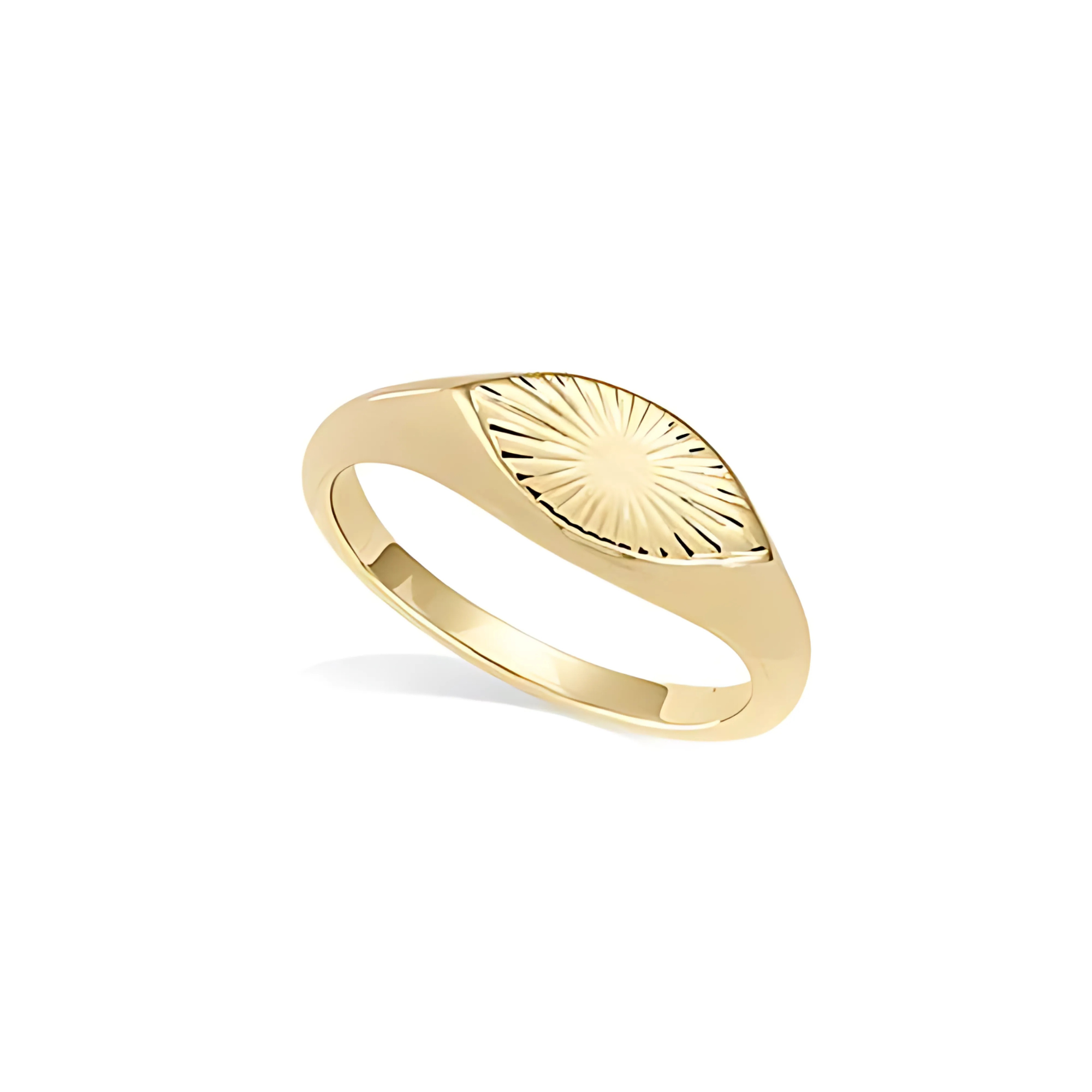 Sunrise Signet Ring