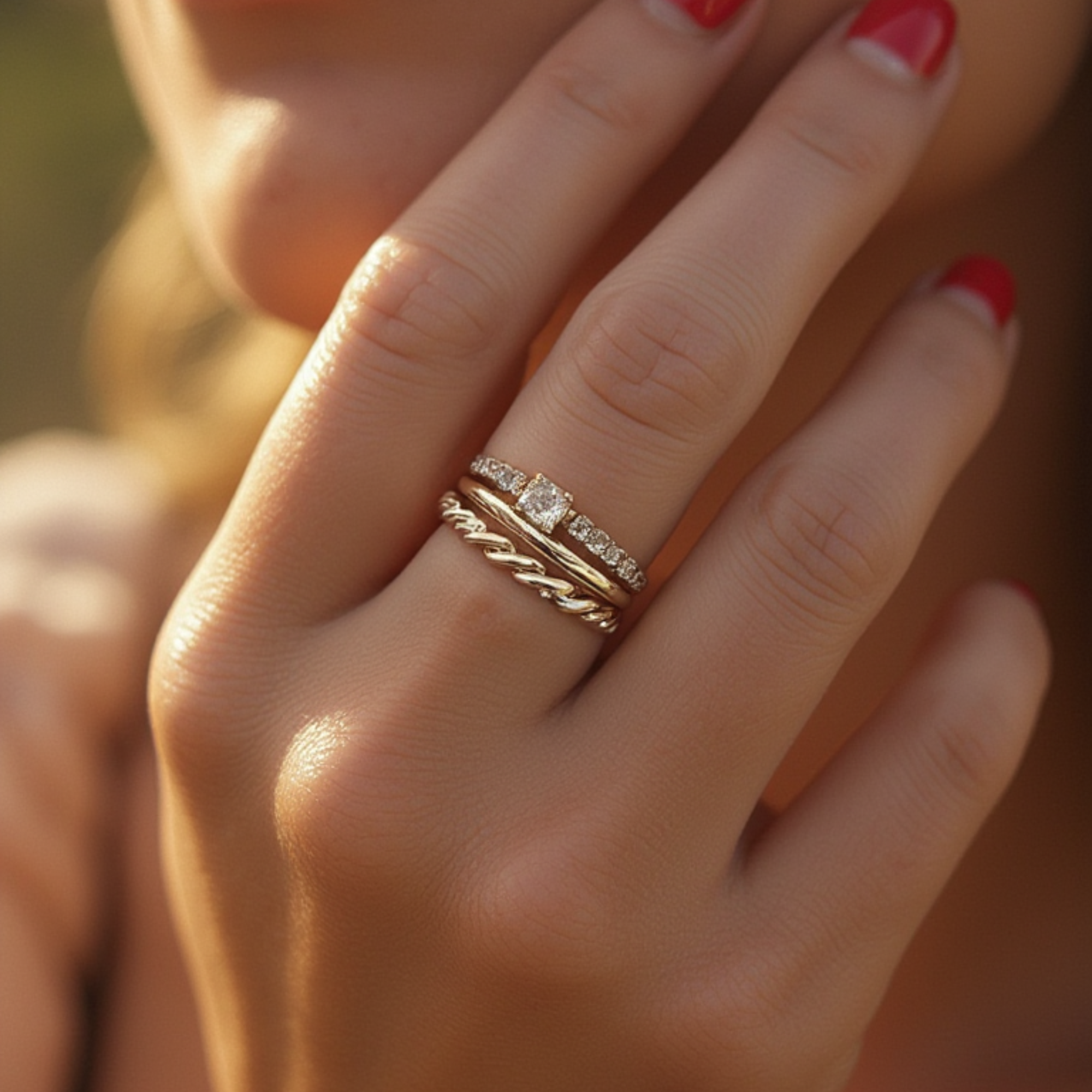 Smooth Stacker Ring