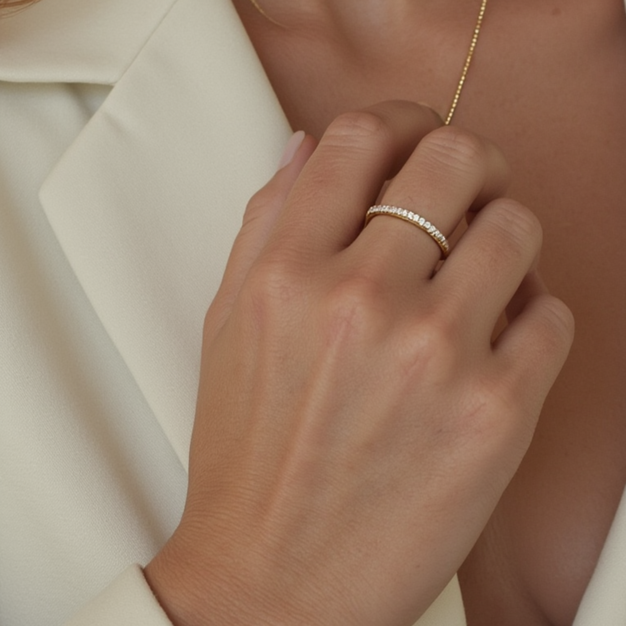 Gold Luxe Stackable Band