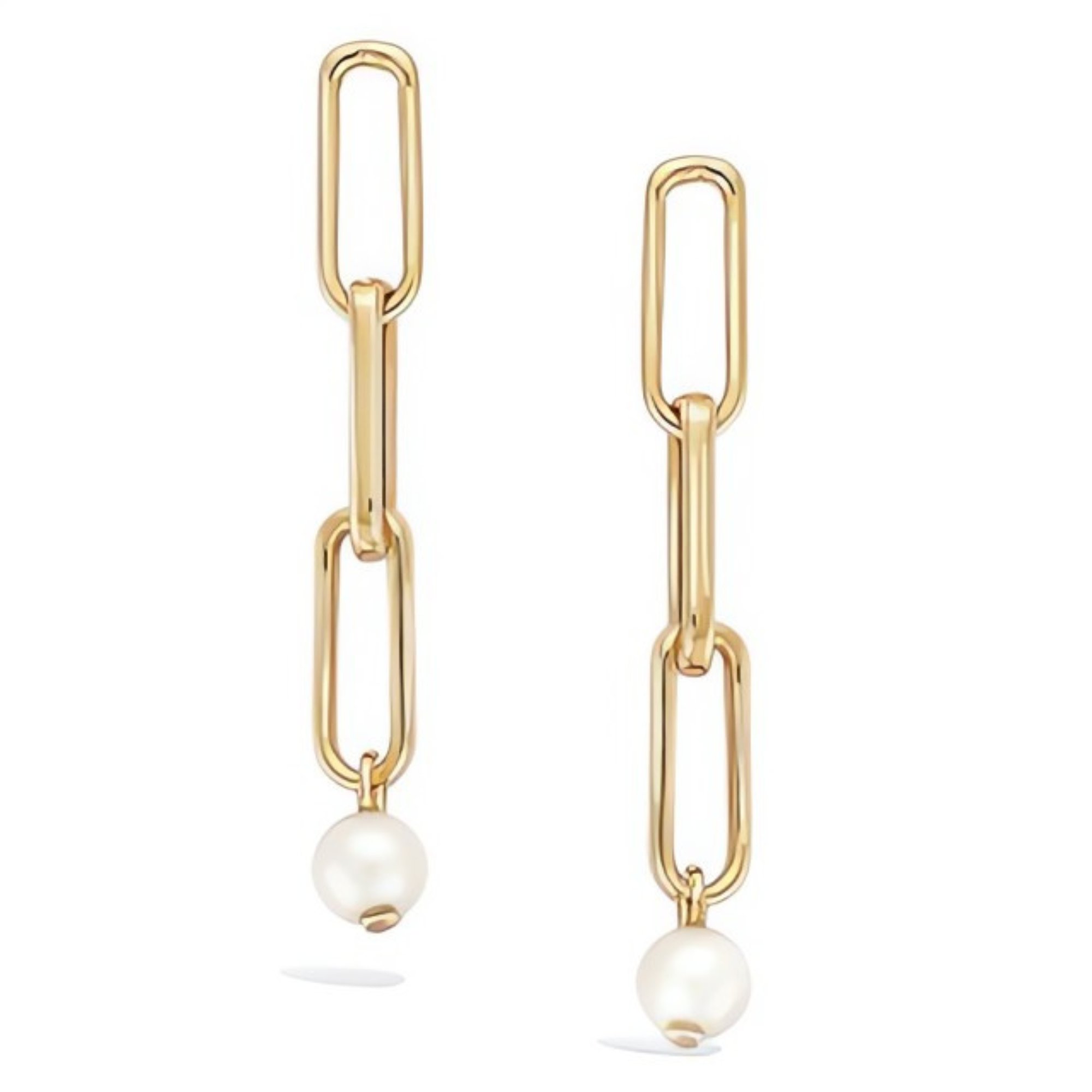 Link Pearl Earrings