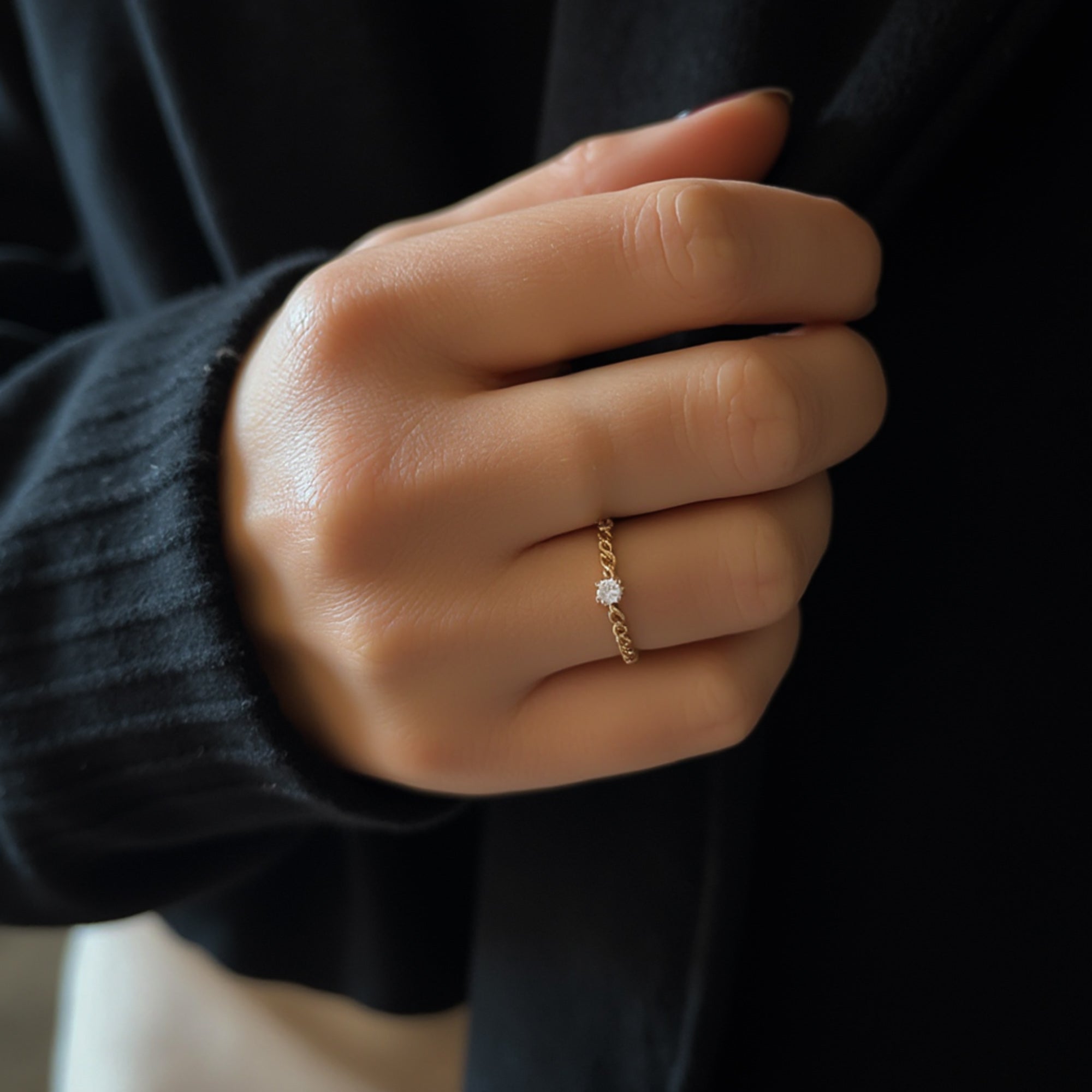 Zara Chain Ring