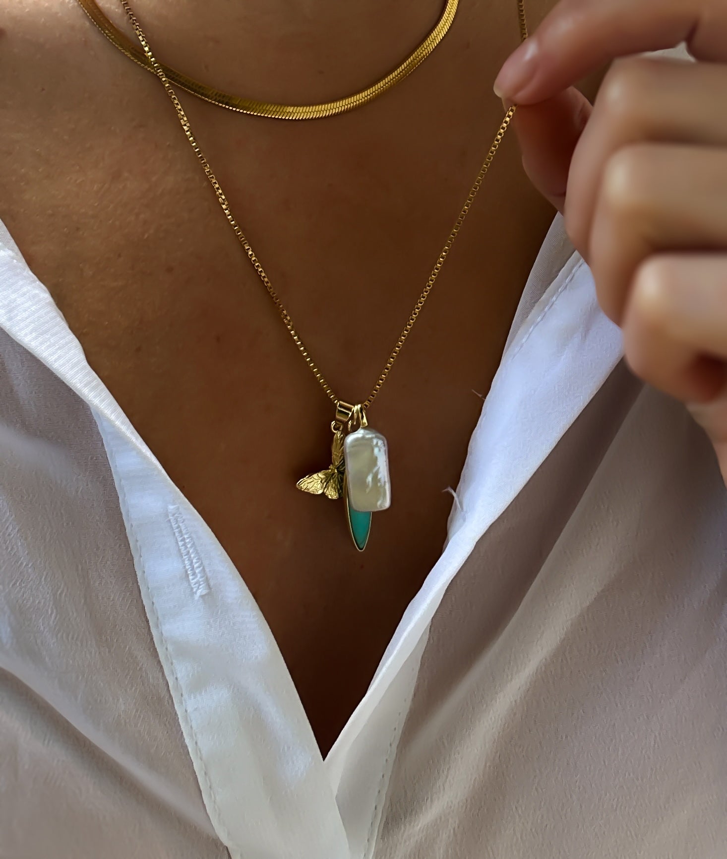 Endless Summer Charm Necklace