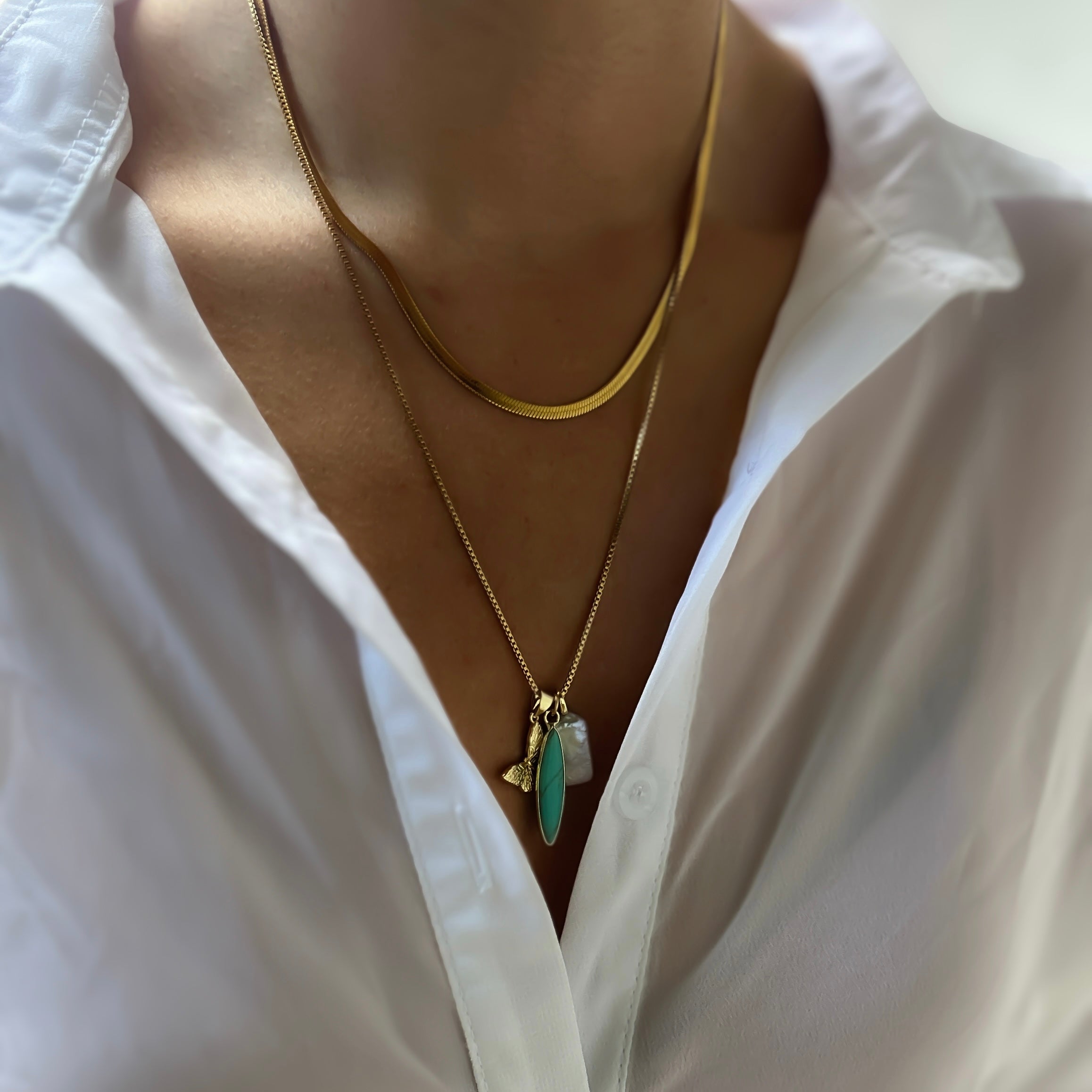 Selena Layering Chain Necklace