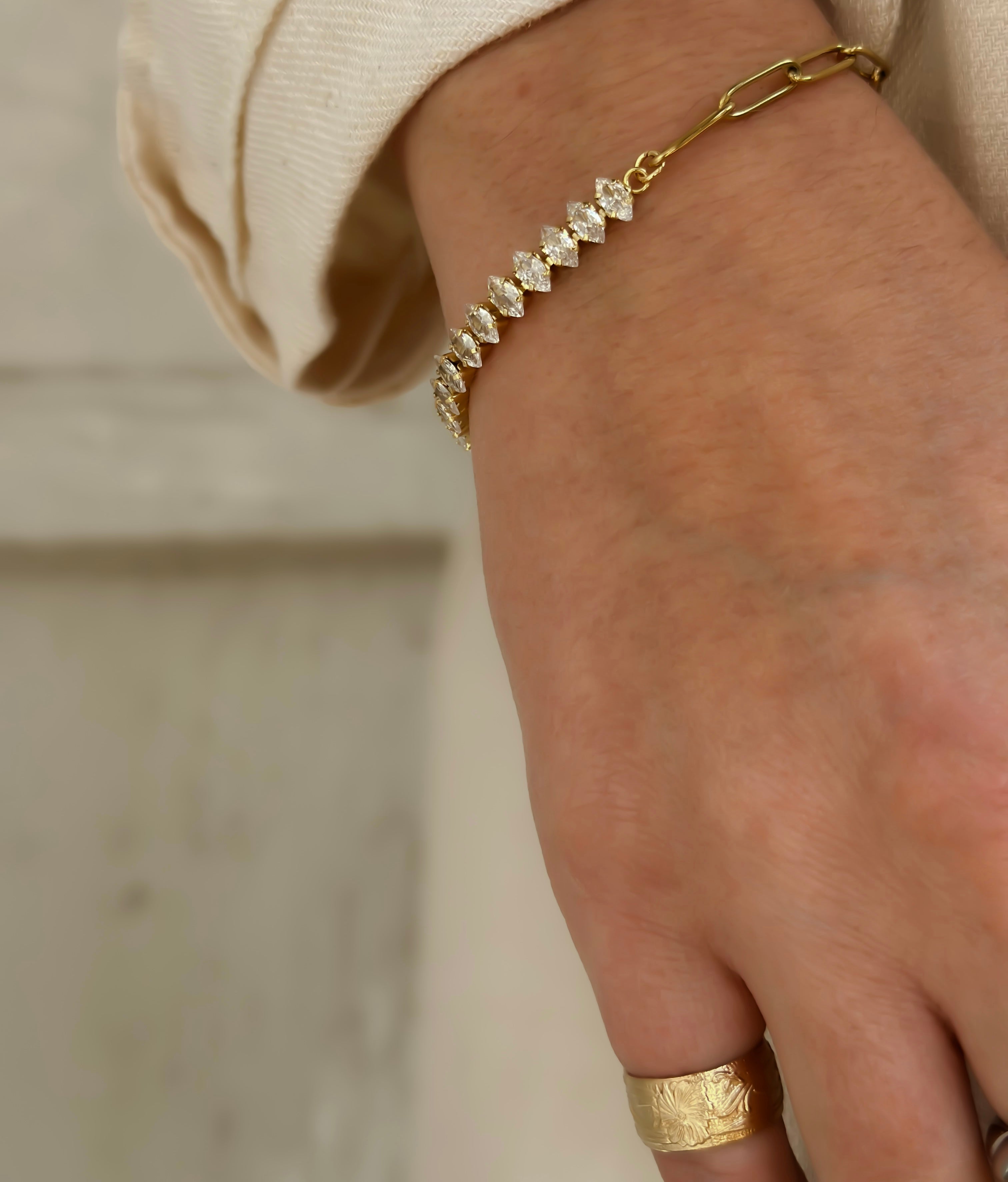 Marigold Ring - Floral Engraved Cigar Band