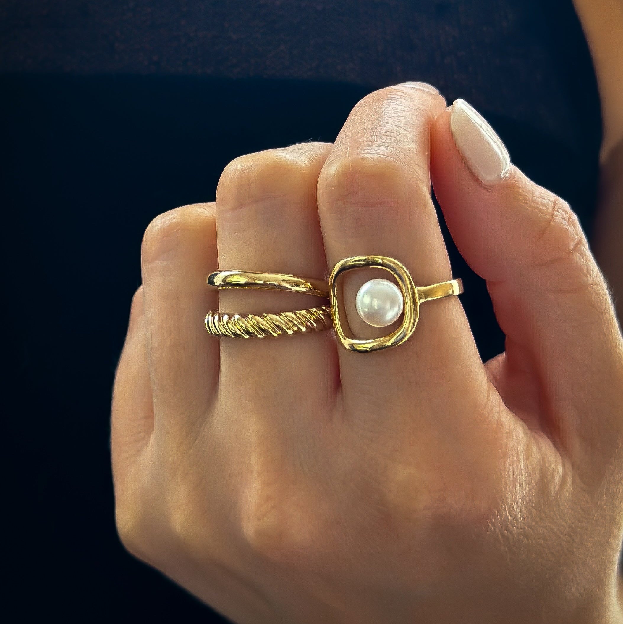 Plaza Pearl Ring