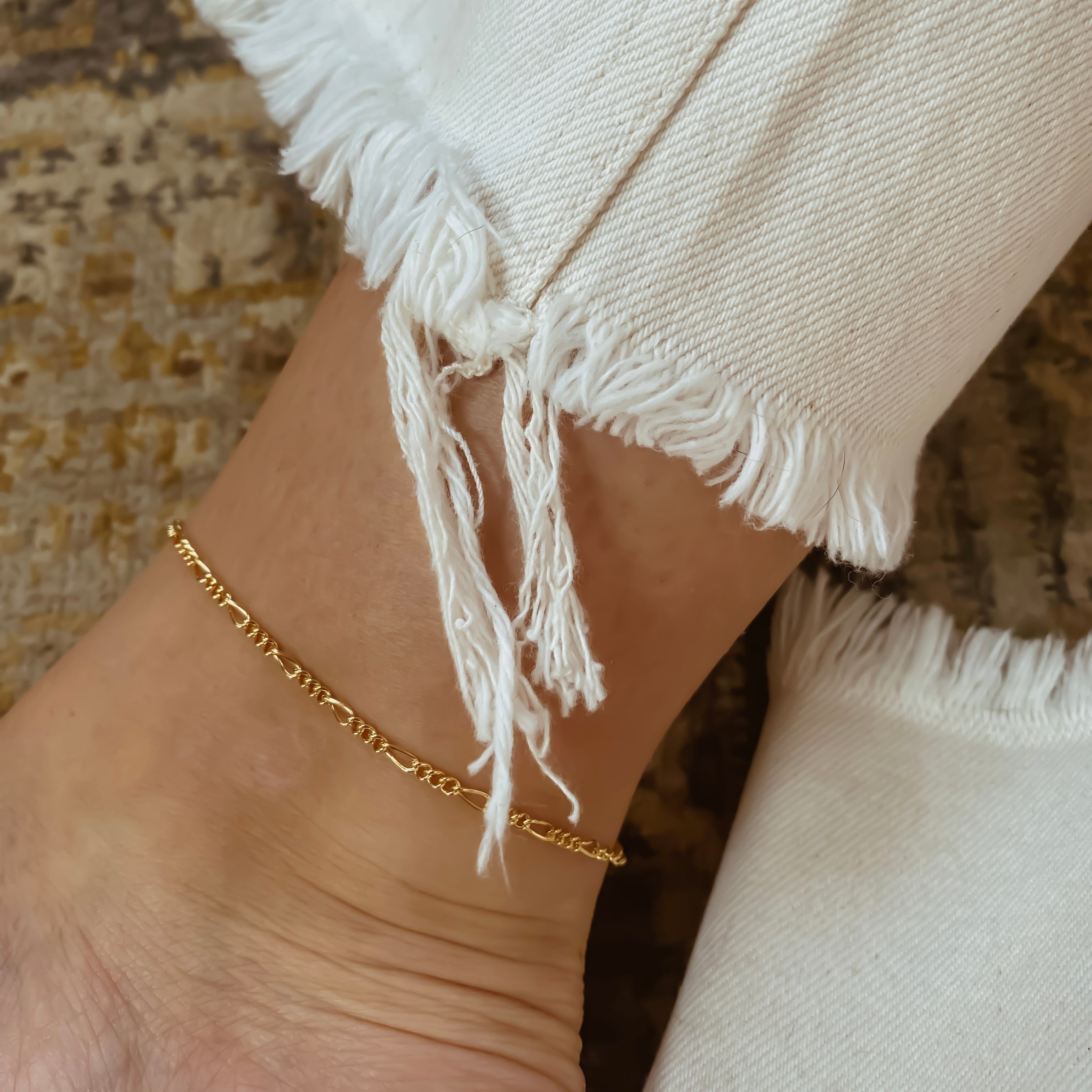 Figaro Chain Anklet GF