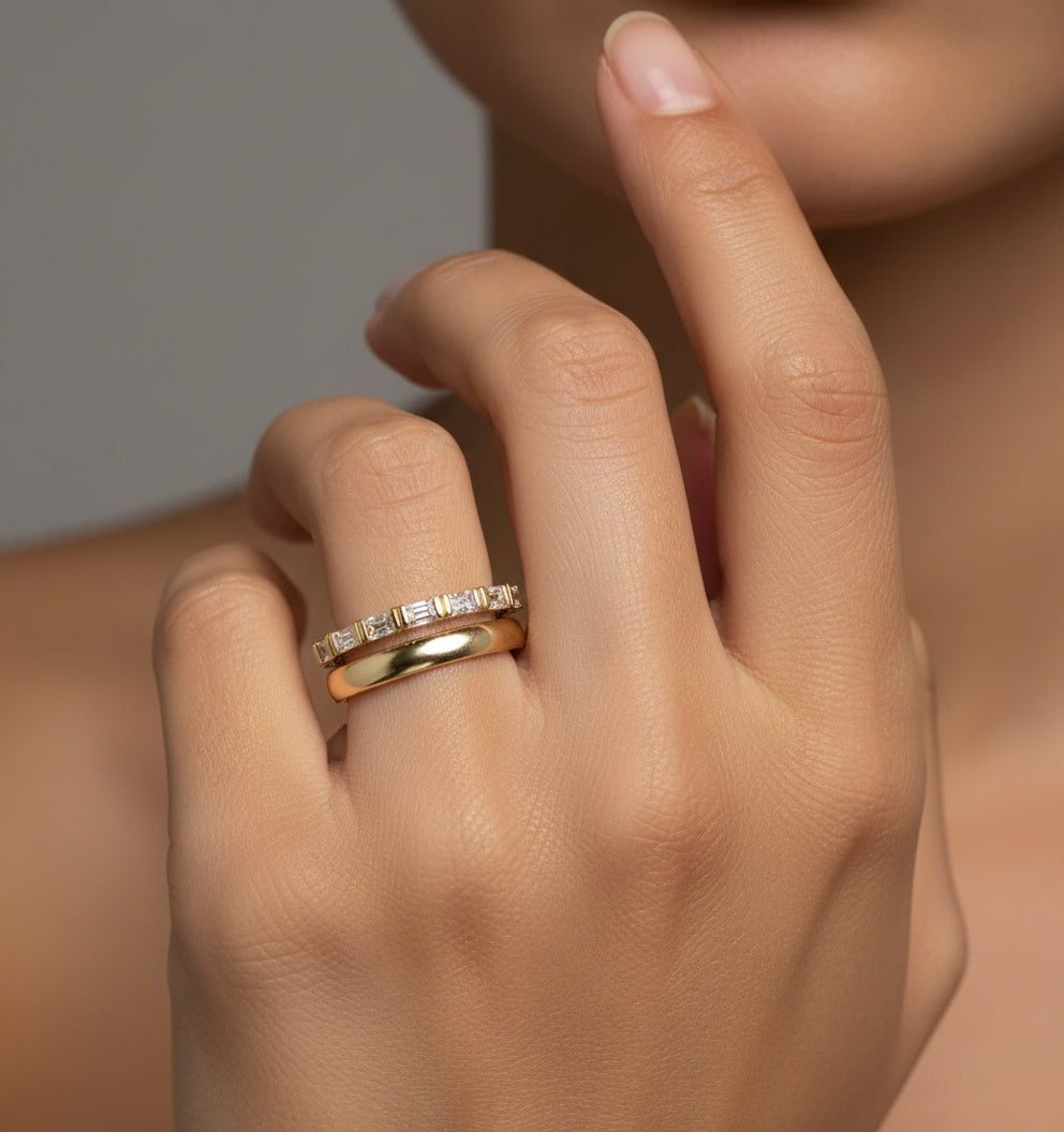 Baguette Eternity Band