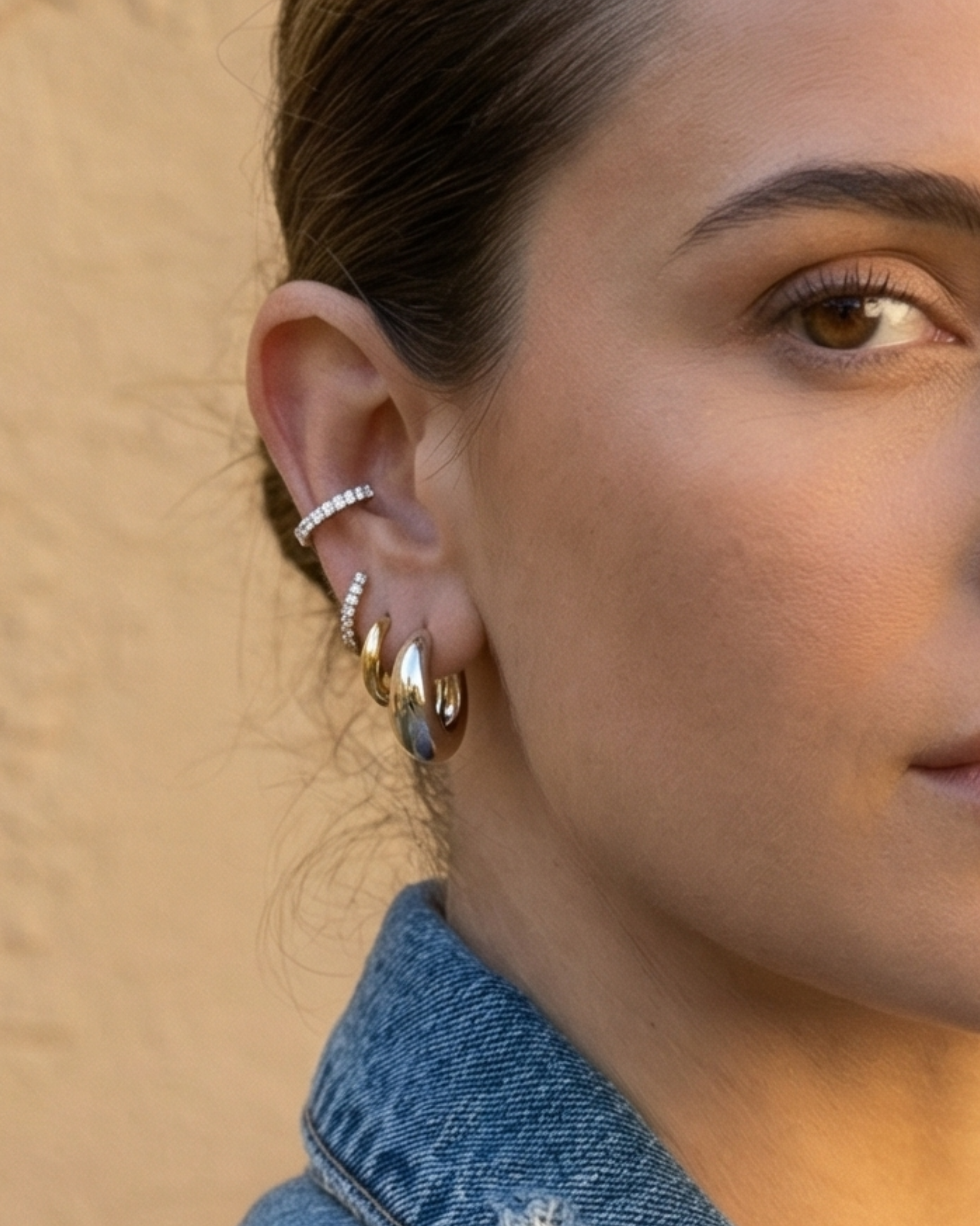 Pavé Crystal Ear Cuff