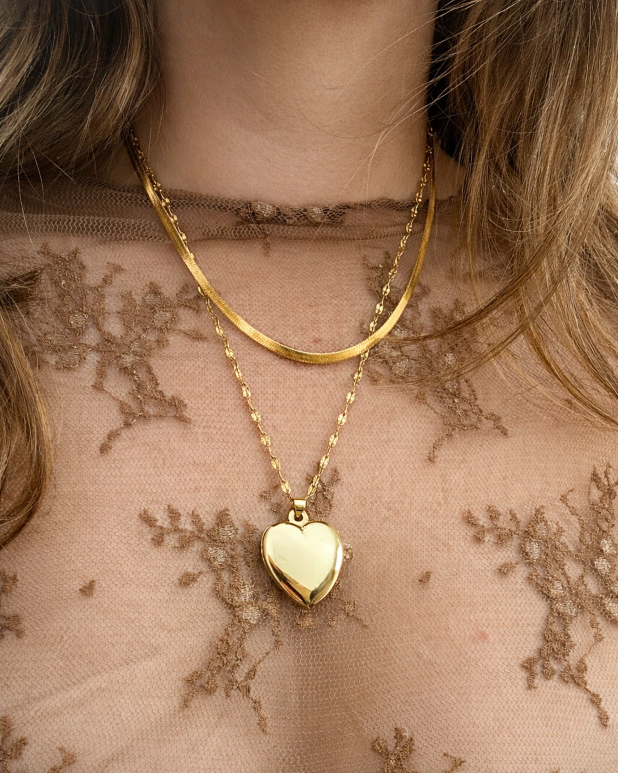 Heart Locket Necklace