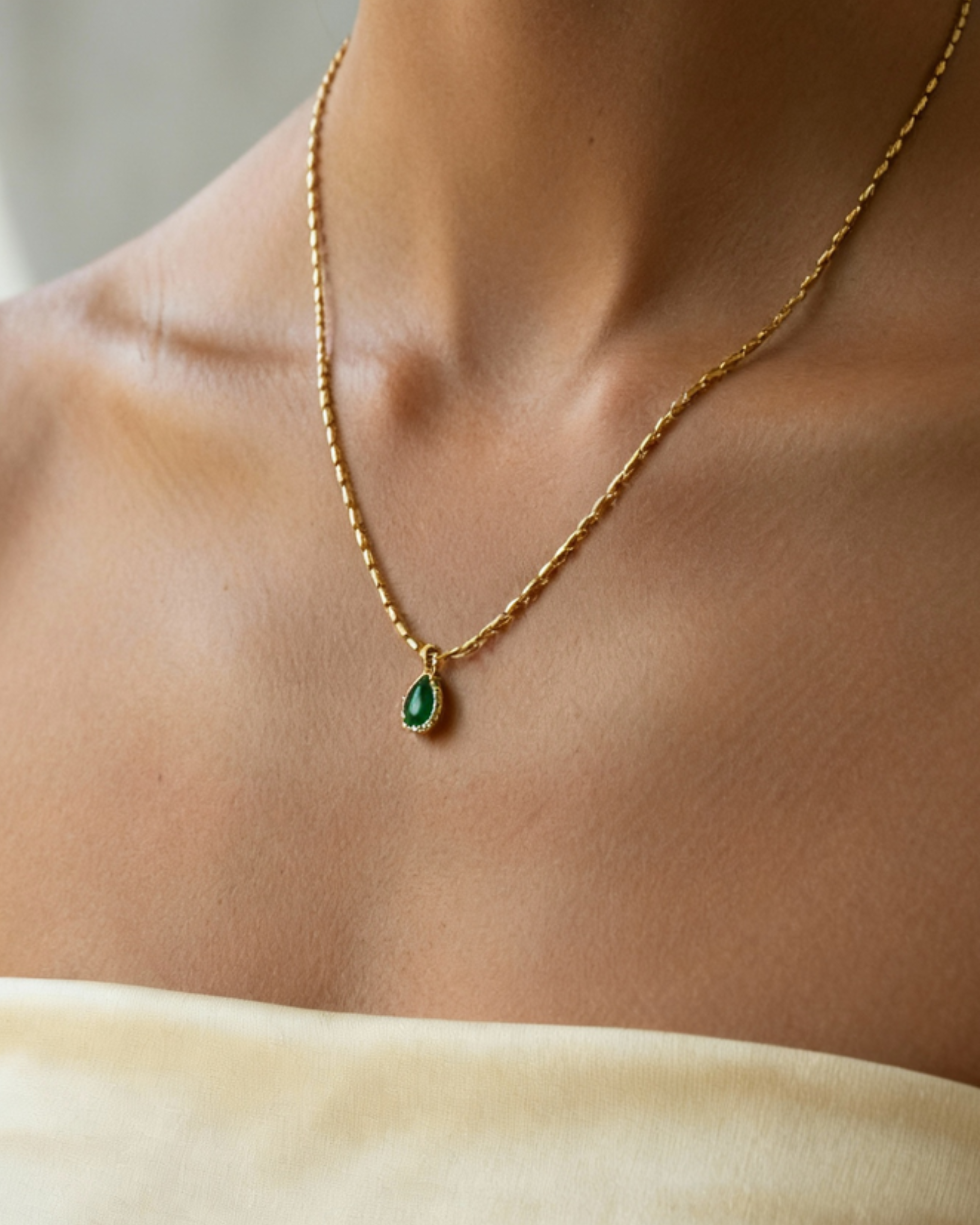 Beaded Birthstone Necklace