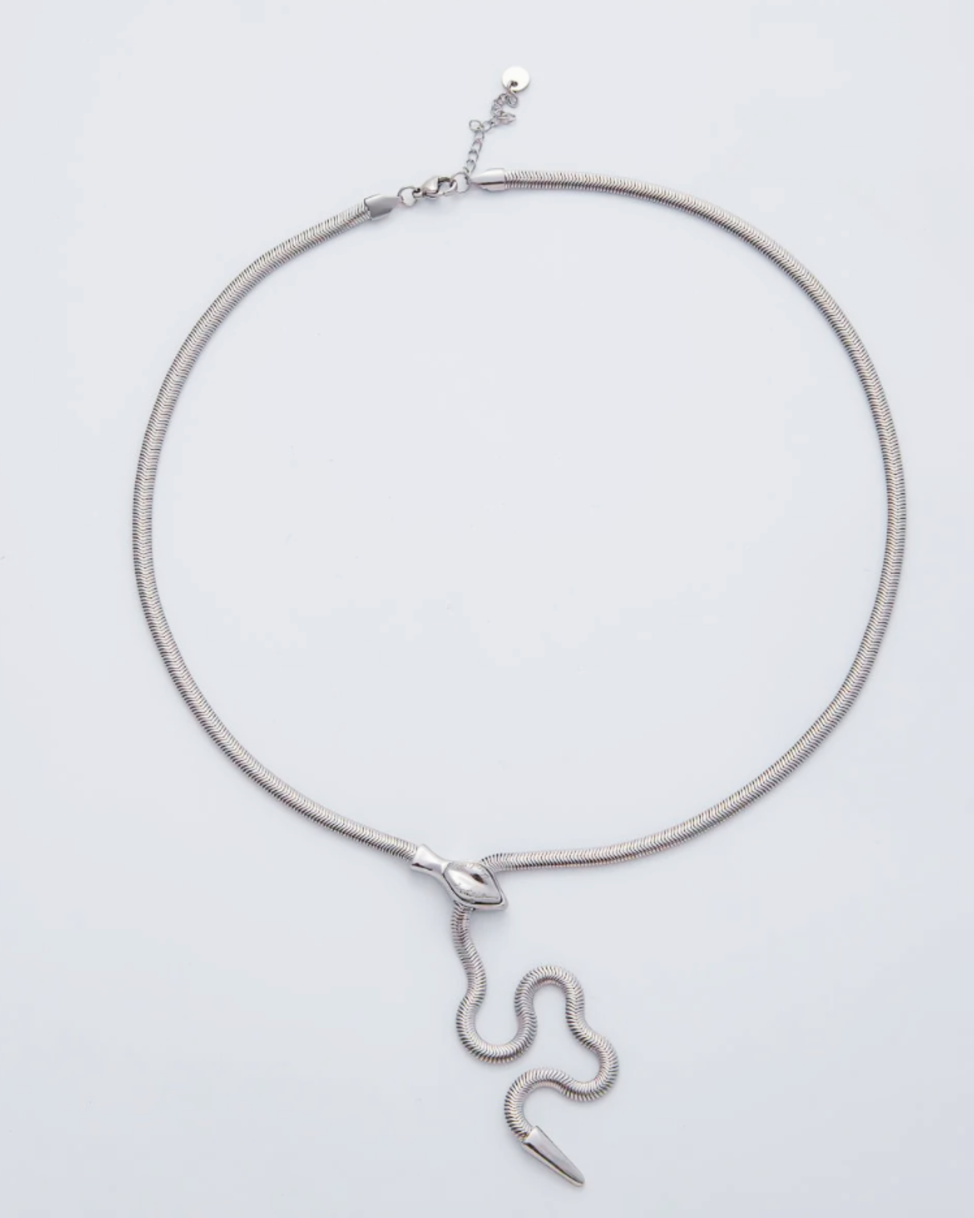 Serpentina Lariat Necklace