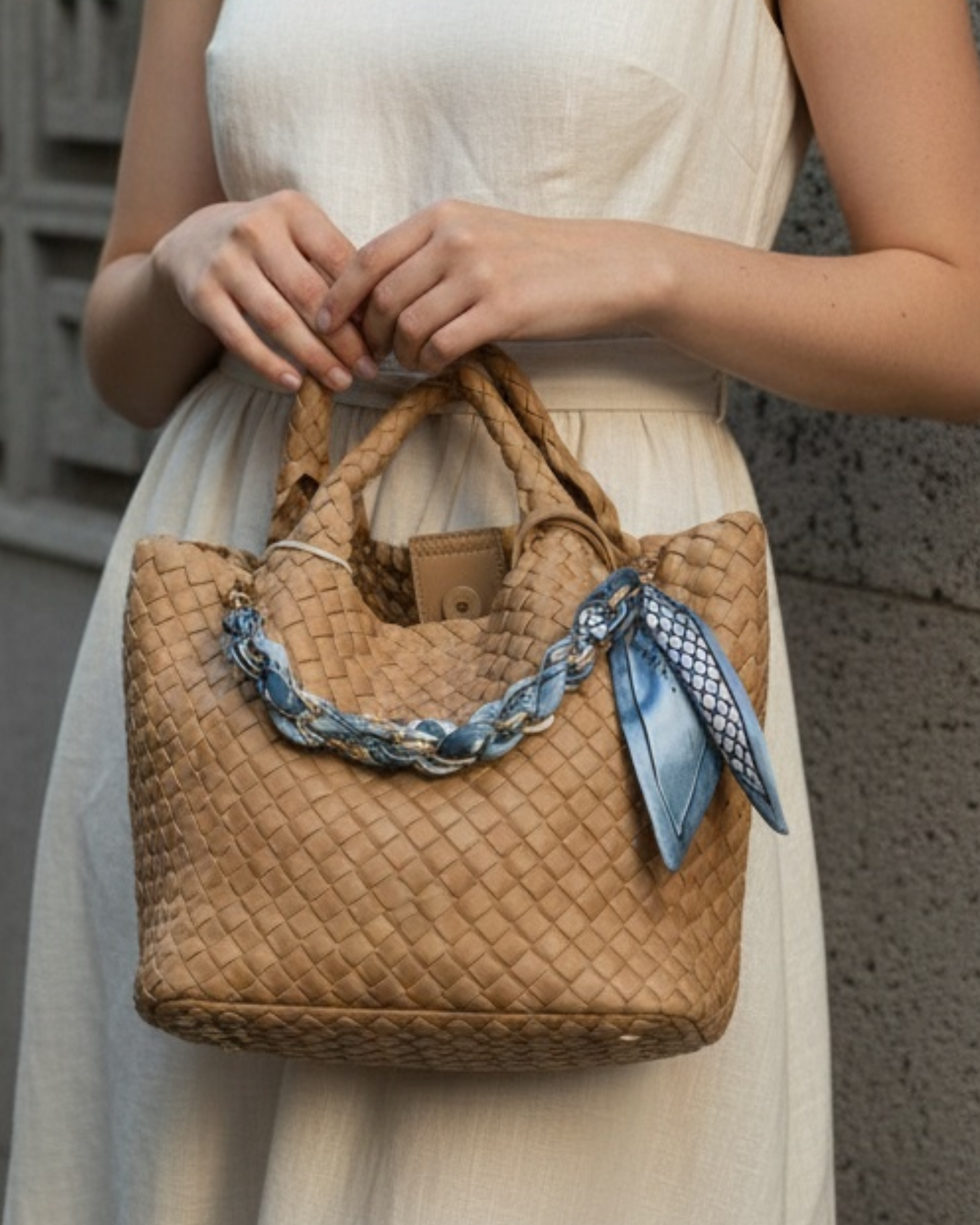 Milano Silk Bag Charm