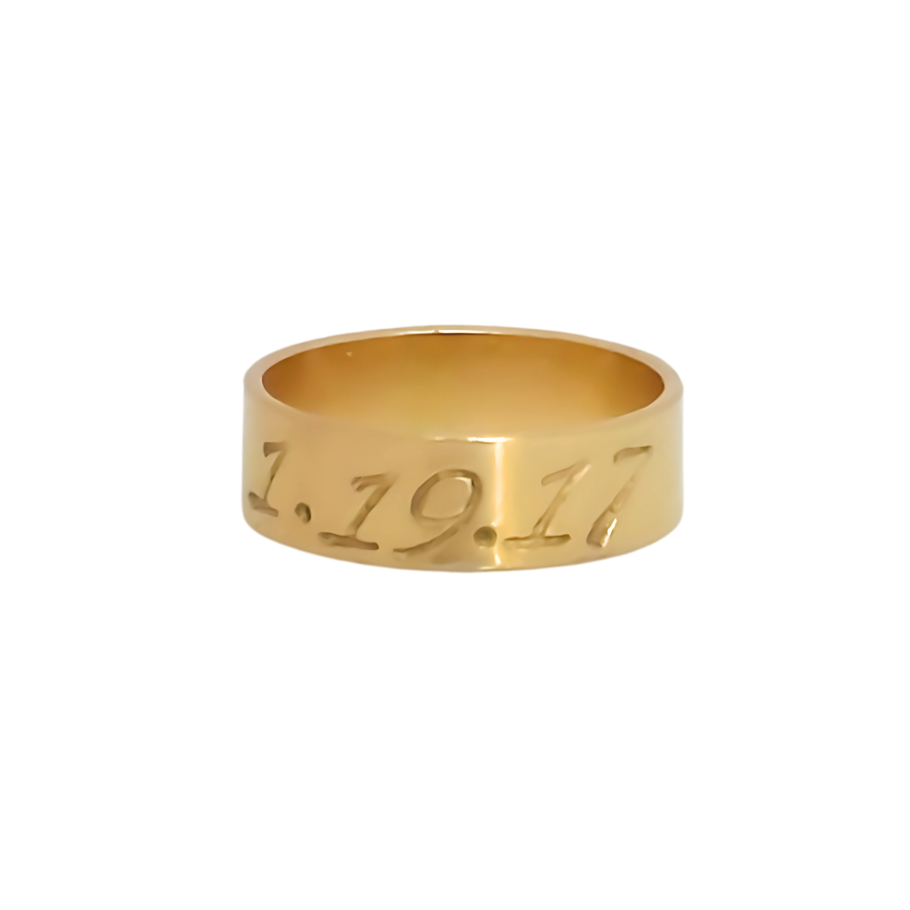 Custom Date Cigar Band GF