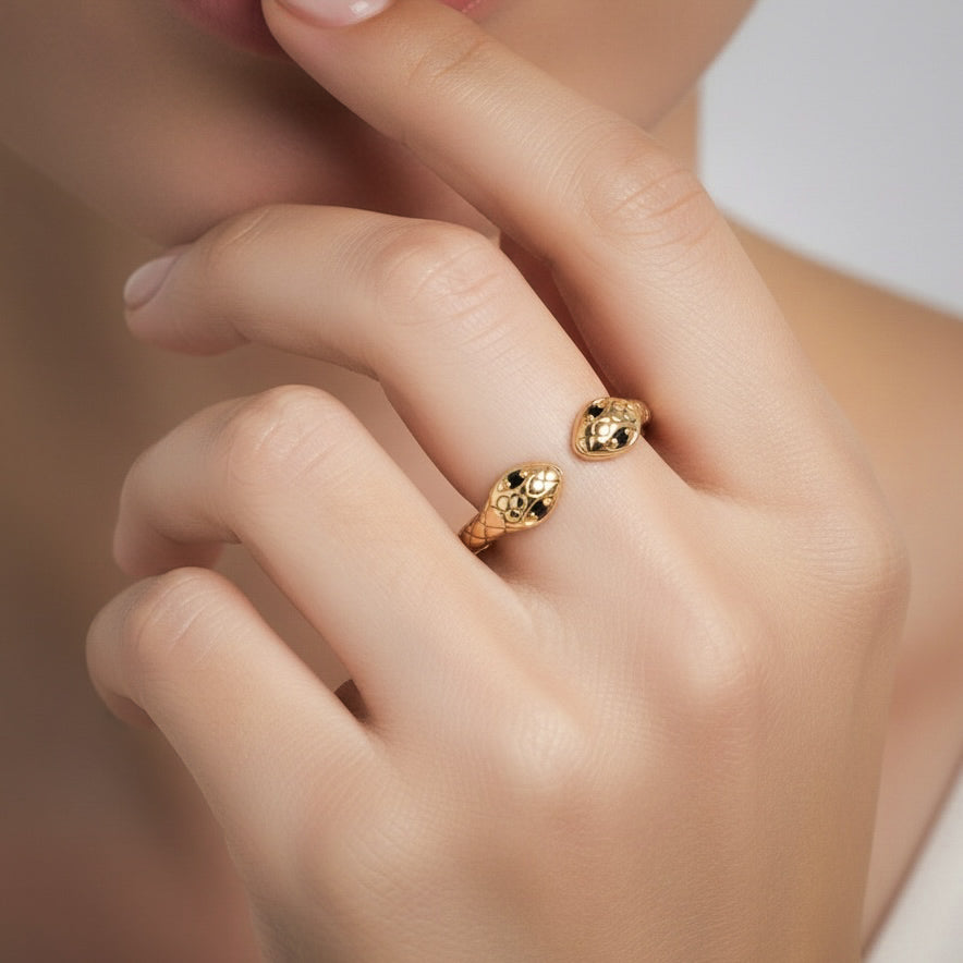 Serpent Cuff Ring
