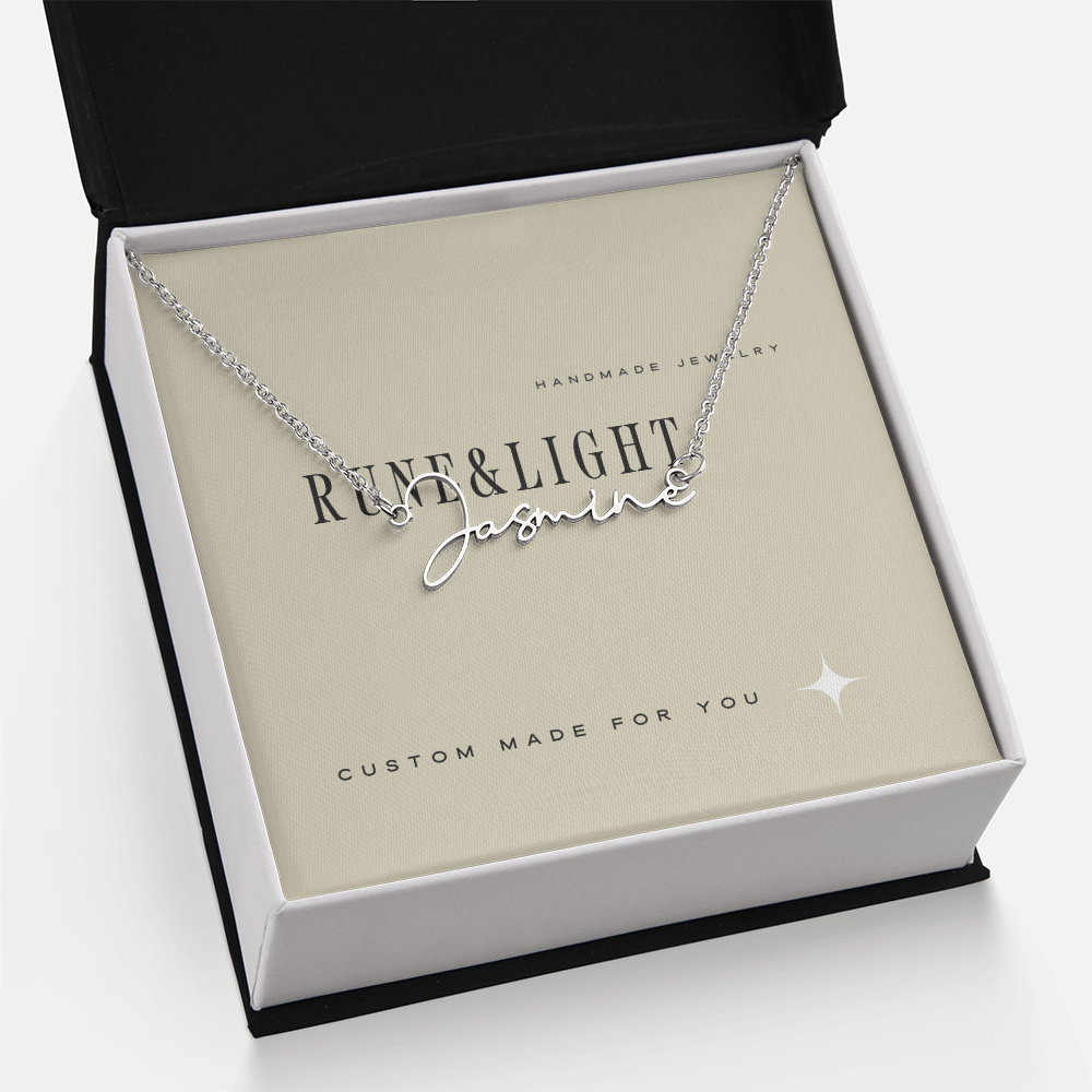 Signature Name Necklace