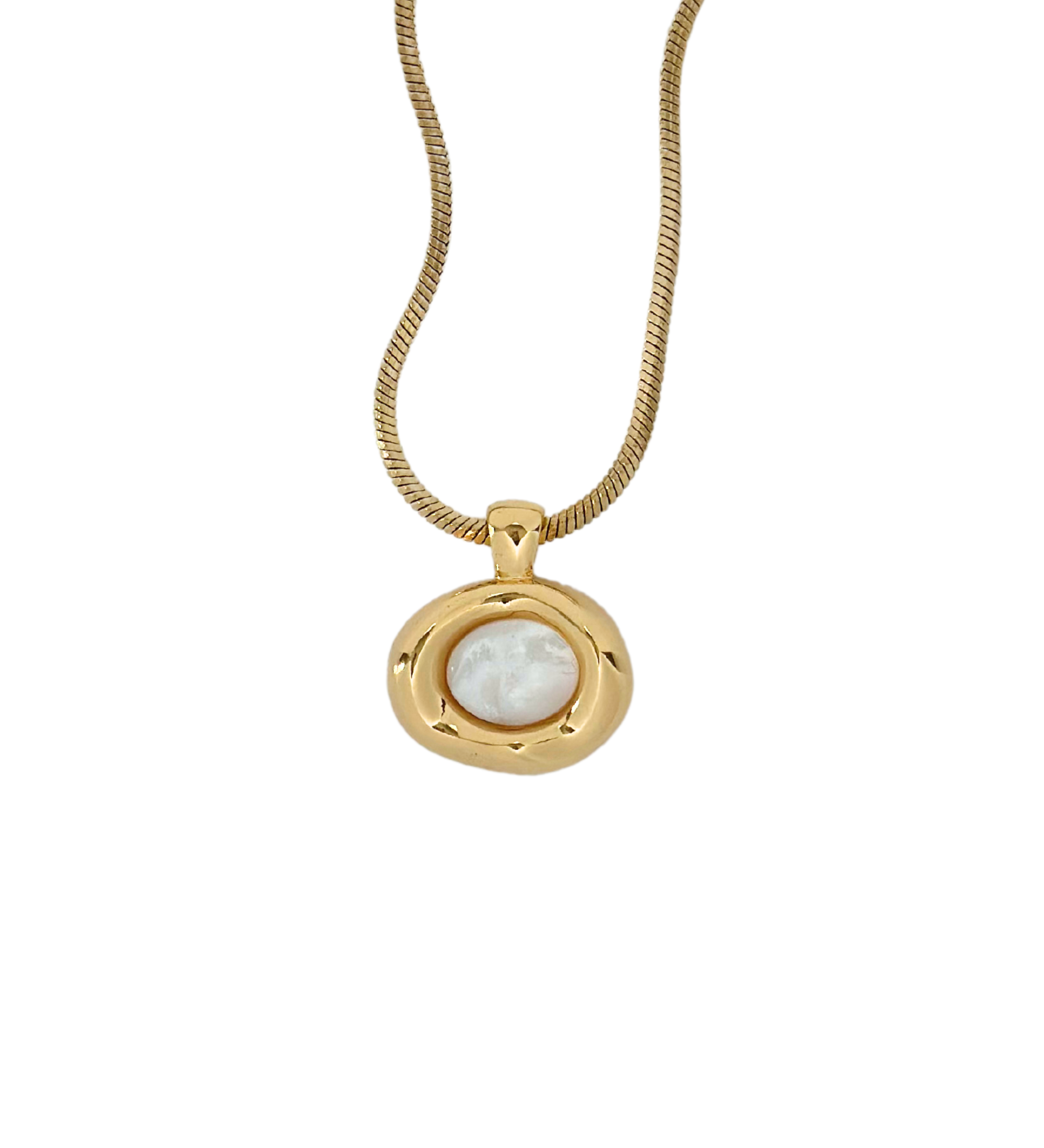 Melted Pearl Necklace