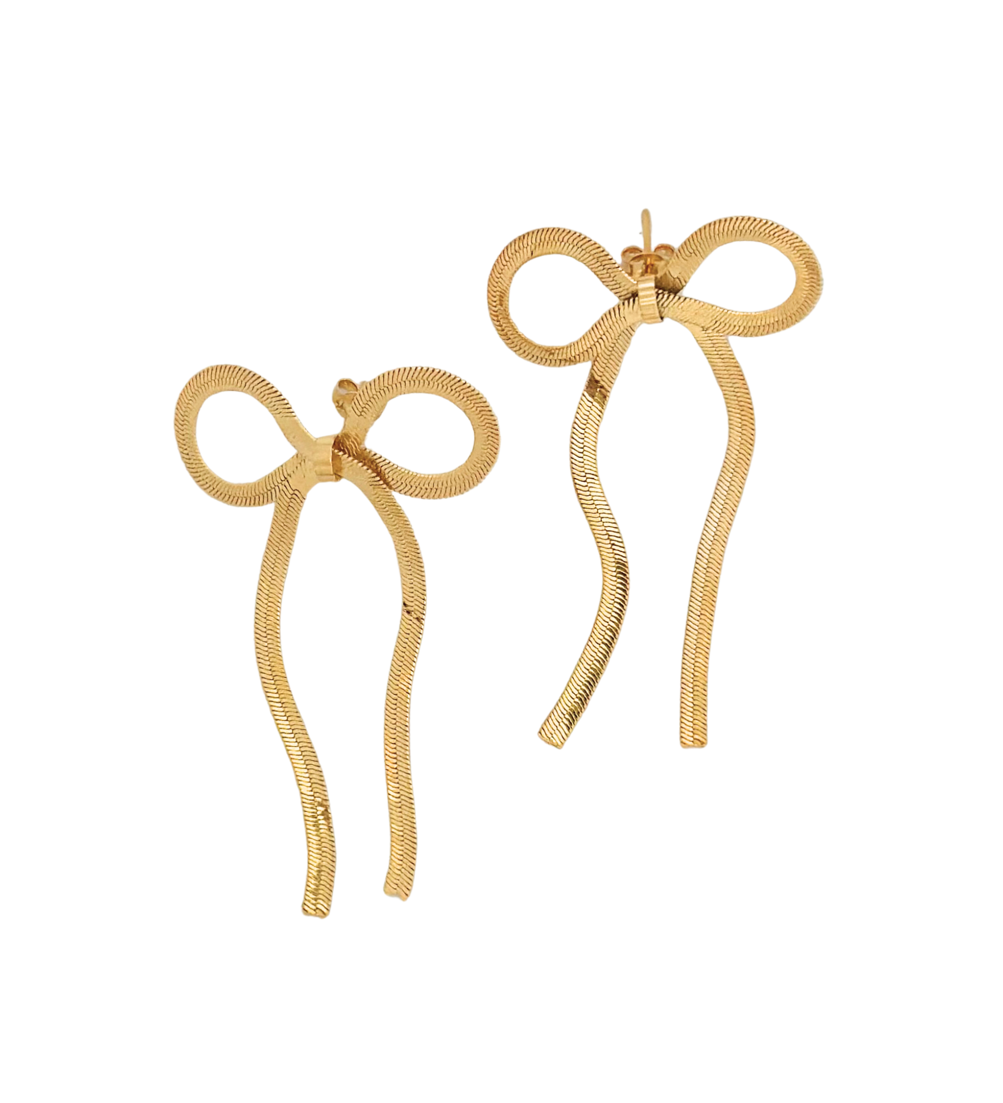 Bow Tie Statement Earrings