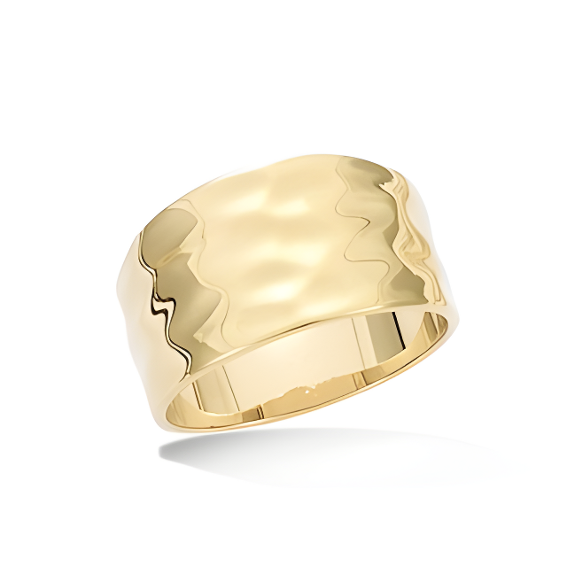 Josie Hammered Ring
