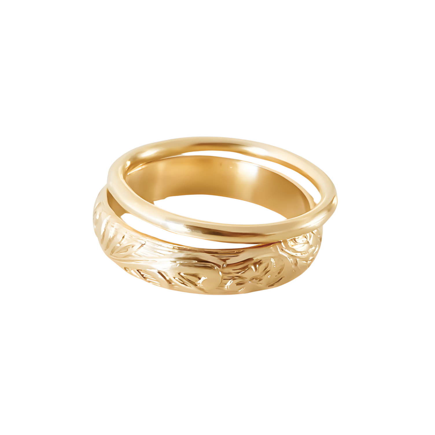 Floral Ring Set GF