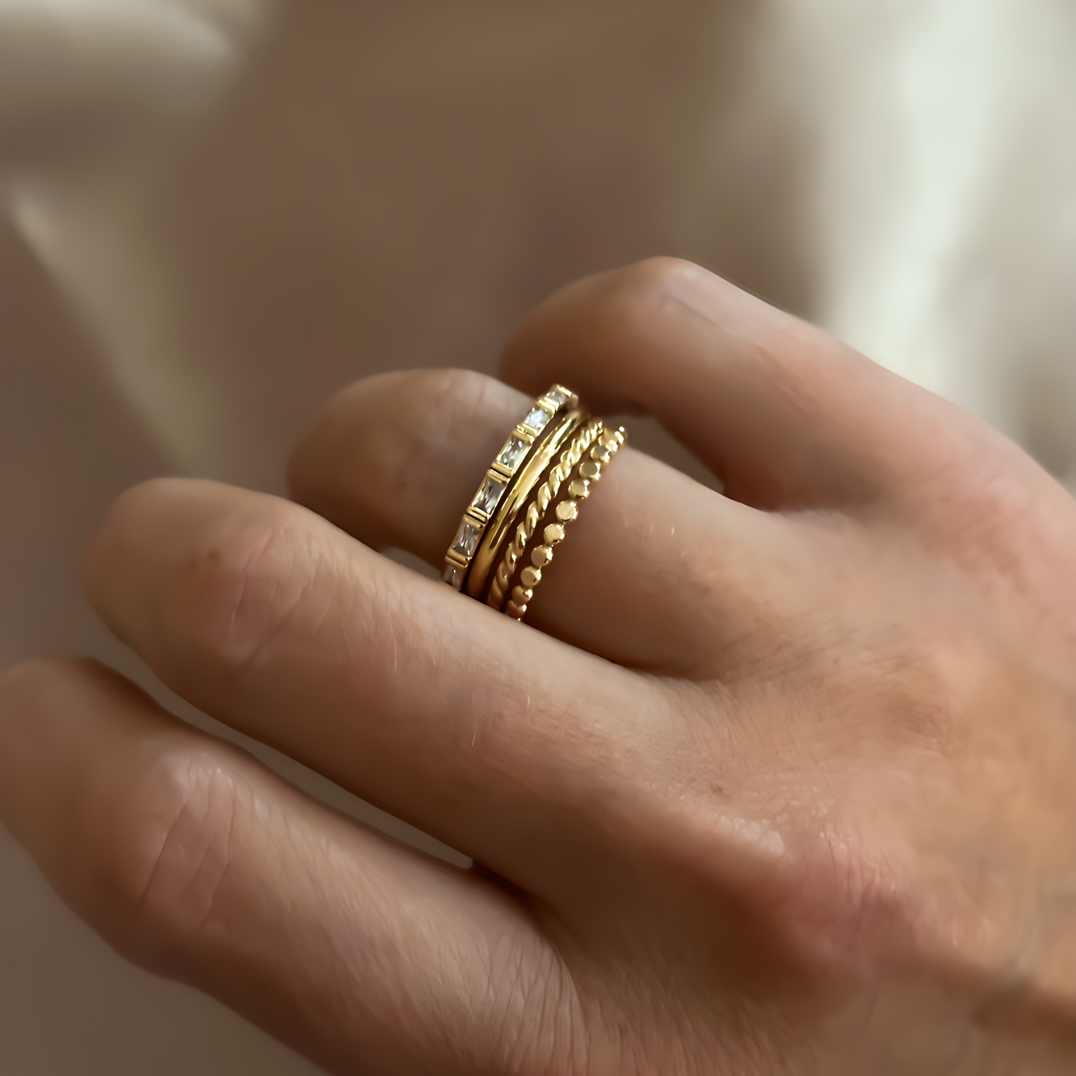 Stacking Ring Set GF