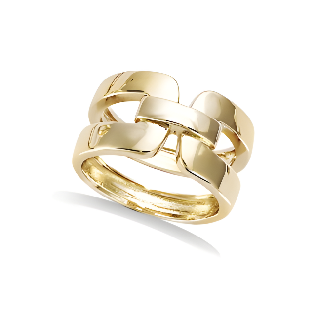 Double Buckle Ring