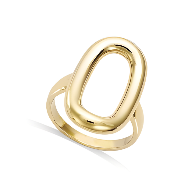 Oval Statement Ring