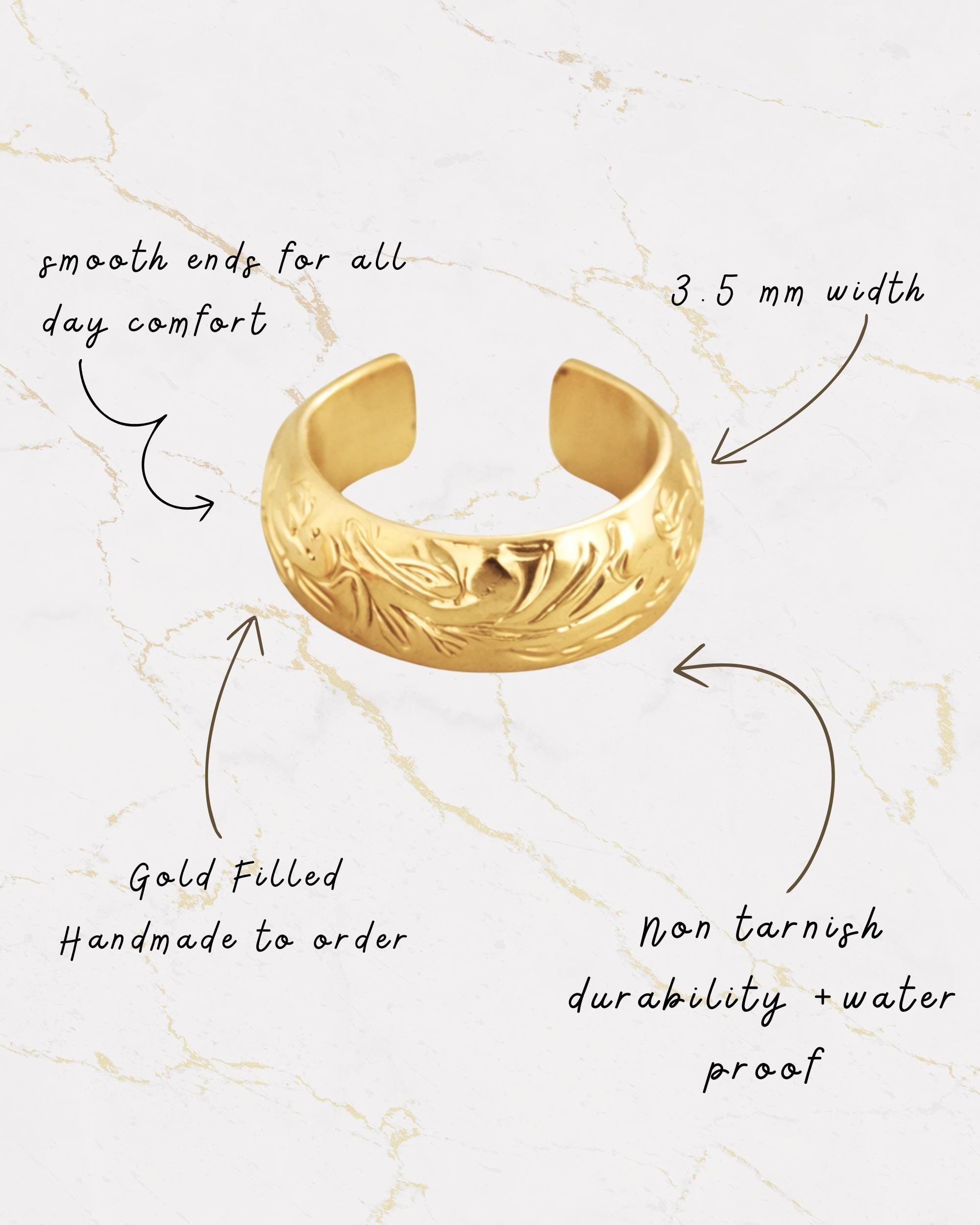 Gold Fill Ear Cuffs Set Conch Ear Cuff No Piercing Required Fake Conch Earring Non Pierced Ear Design Elegant Ear Cuff Earring Gift Idea Her