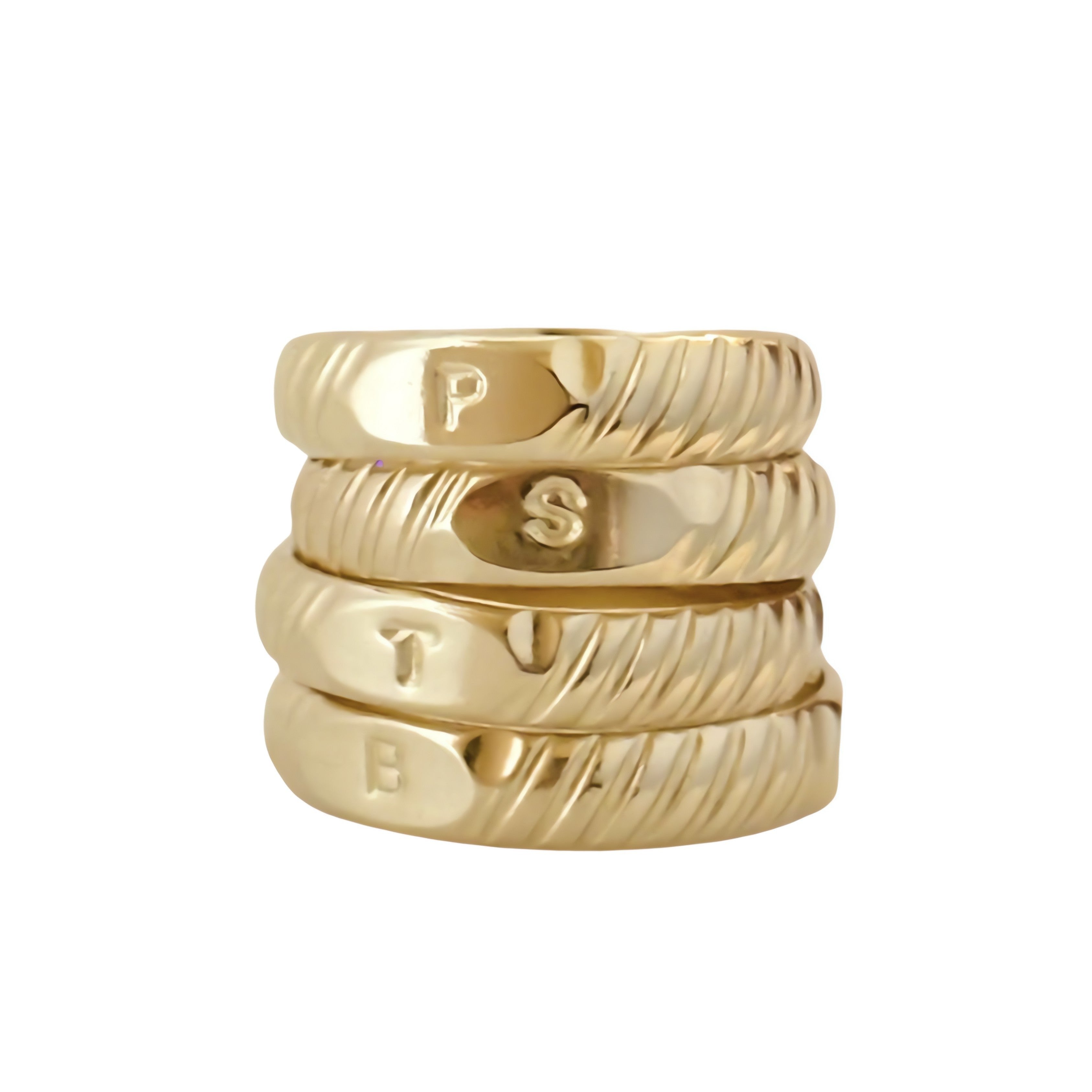 Initial Signet Ring GF
