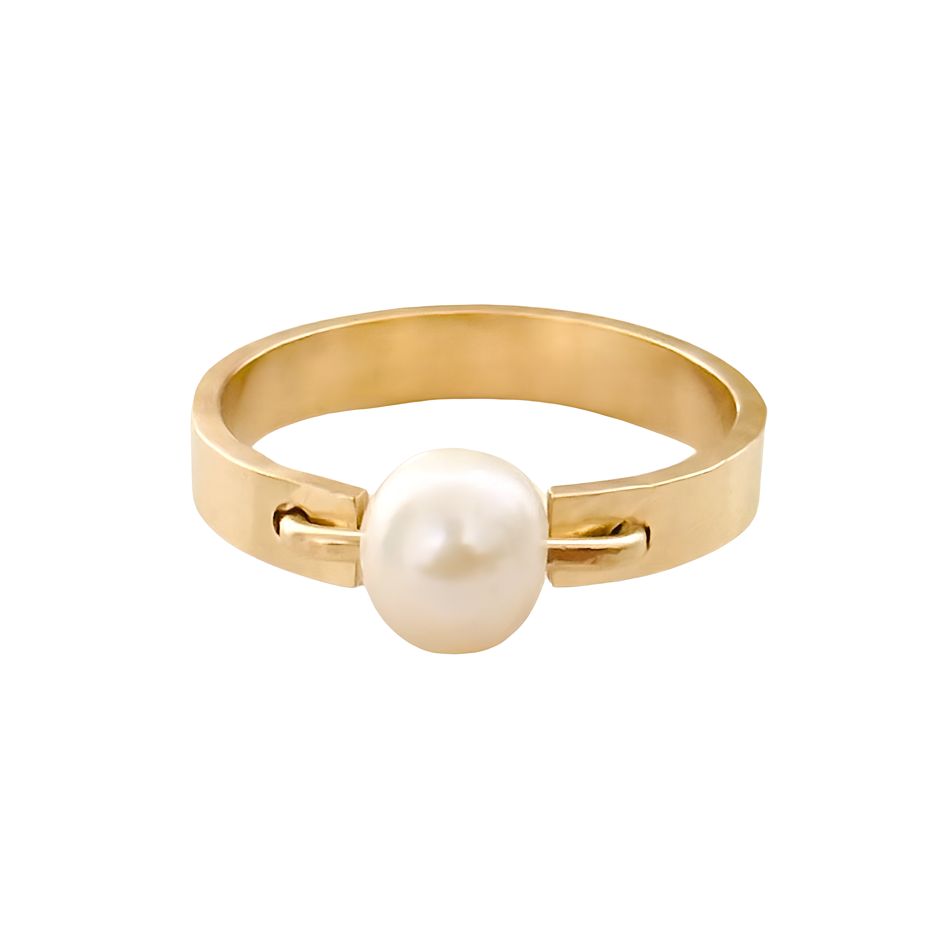 Bold Pearl Ring