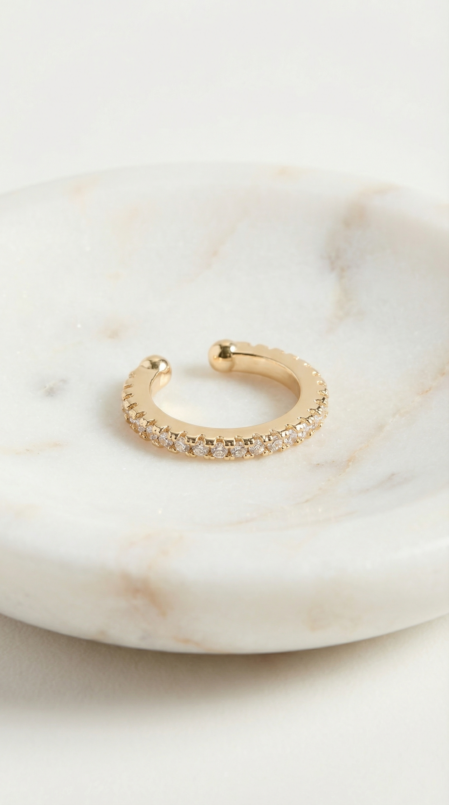 Pavé Crystal Ear Cuff