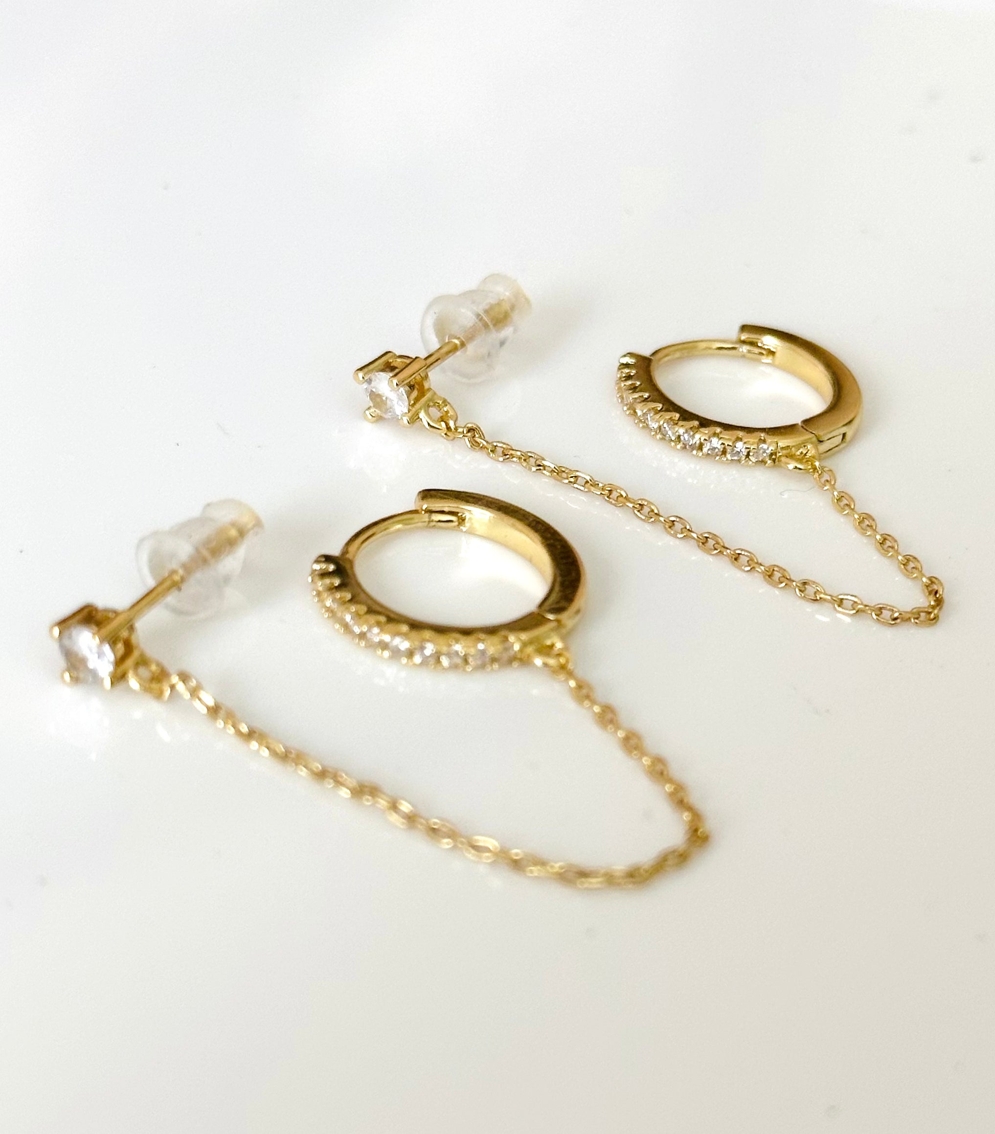Luxe Double Chain Earrings