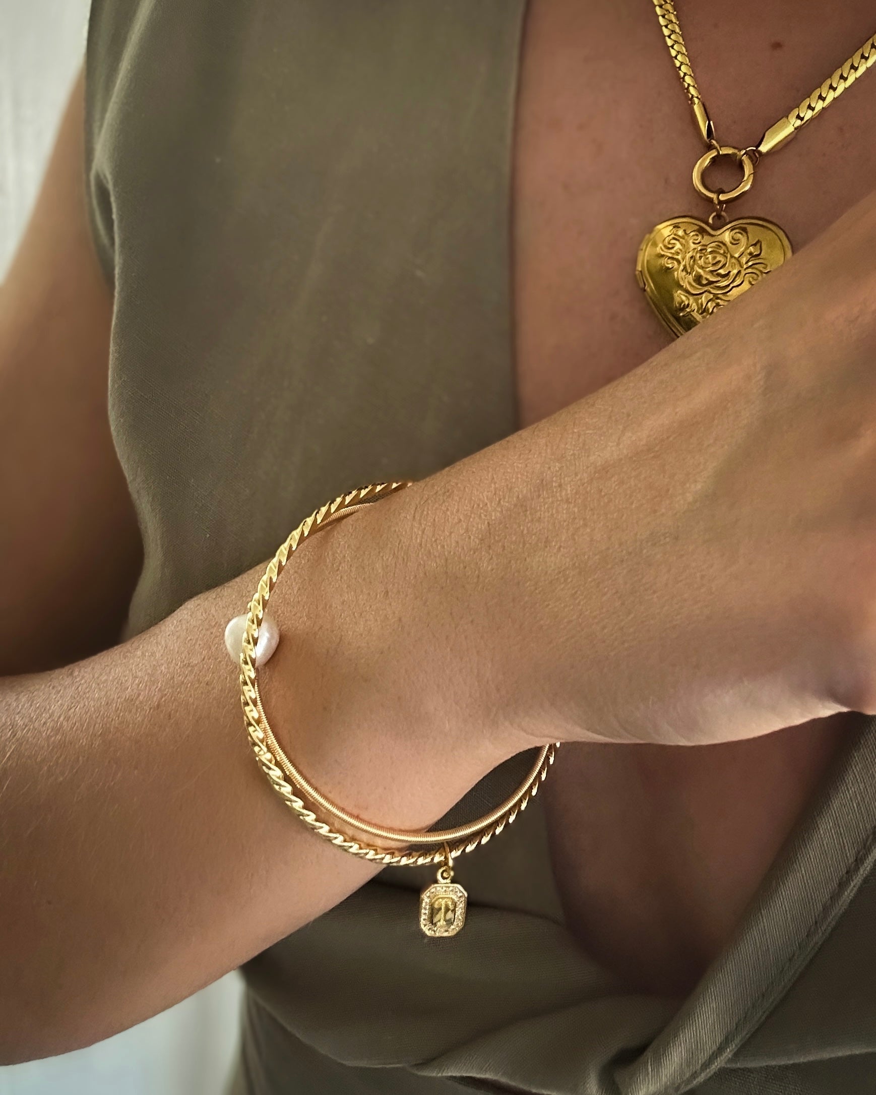 Initial Rope Bangle