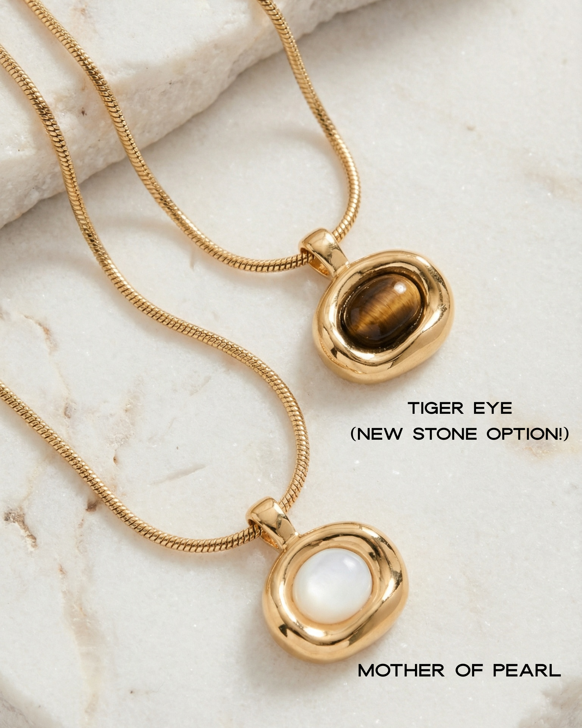 Melted Pearl Necklace – Rune and Light