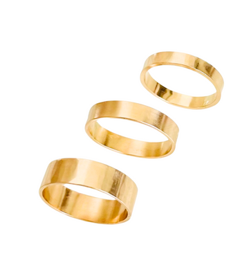 Everyday Gold Rings