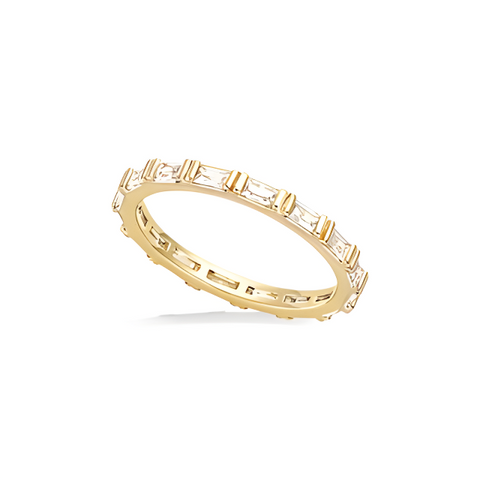 Baguette Eternity Band – Rune and Light