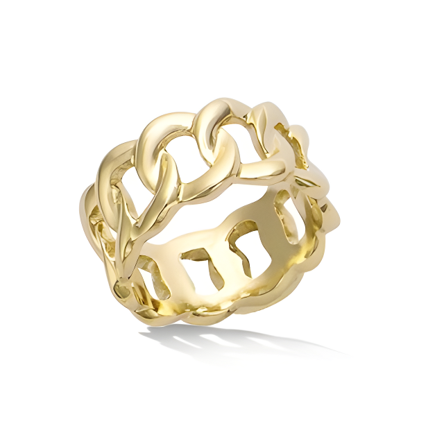 Bold Chain Ring