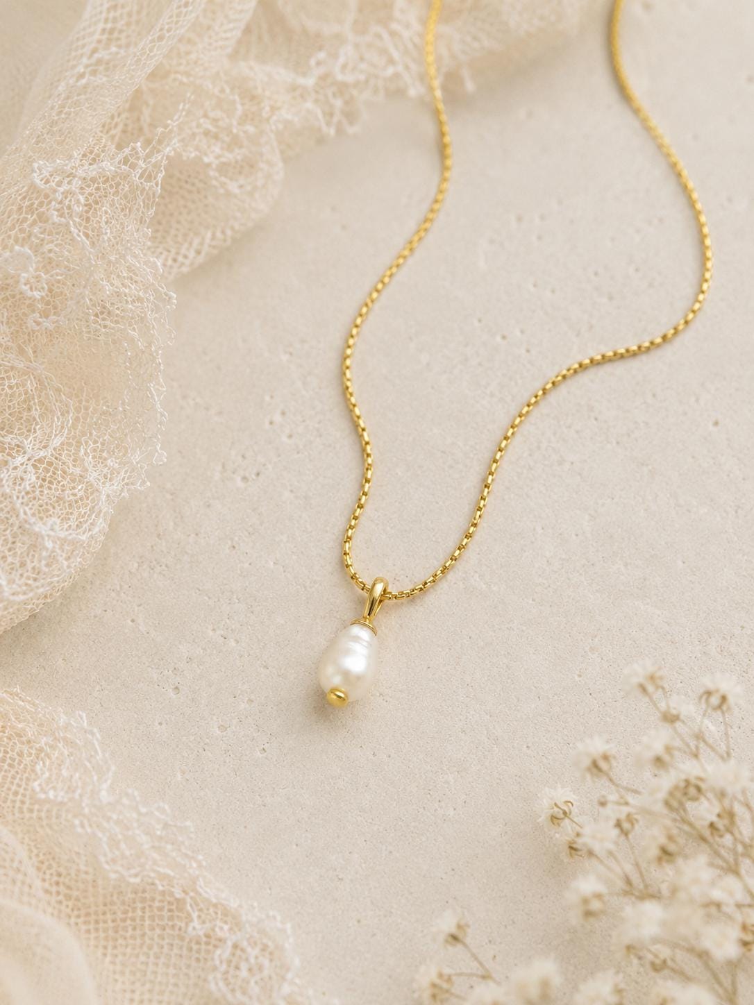 Bridal Jewelry Set Gold Wedding Necklace Pearl Drop Earring Crystal Marquise Stone Studs Bridesmaid Gift Vintage Aesthetic Minimalist